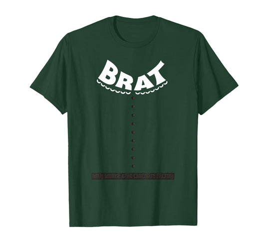 Willy Wonka And The Chocolate Factory Halloween Brat Costume T-Shirt
