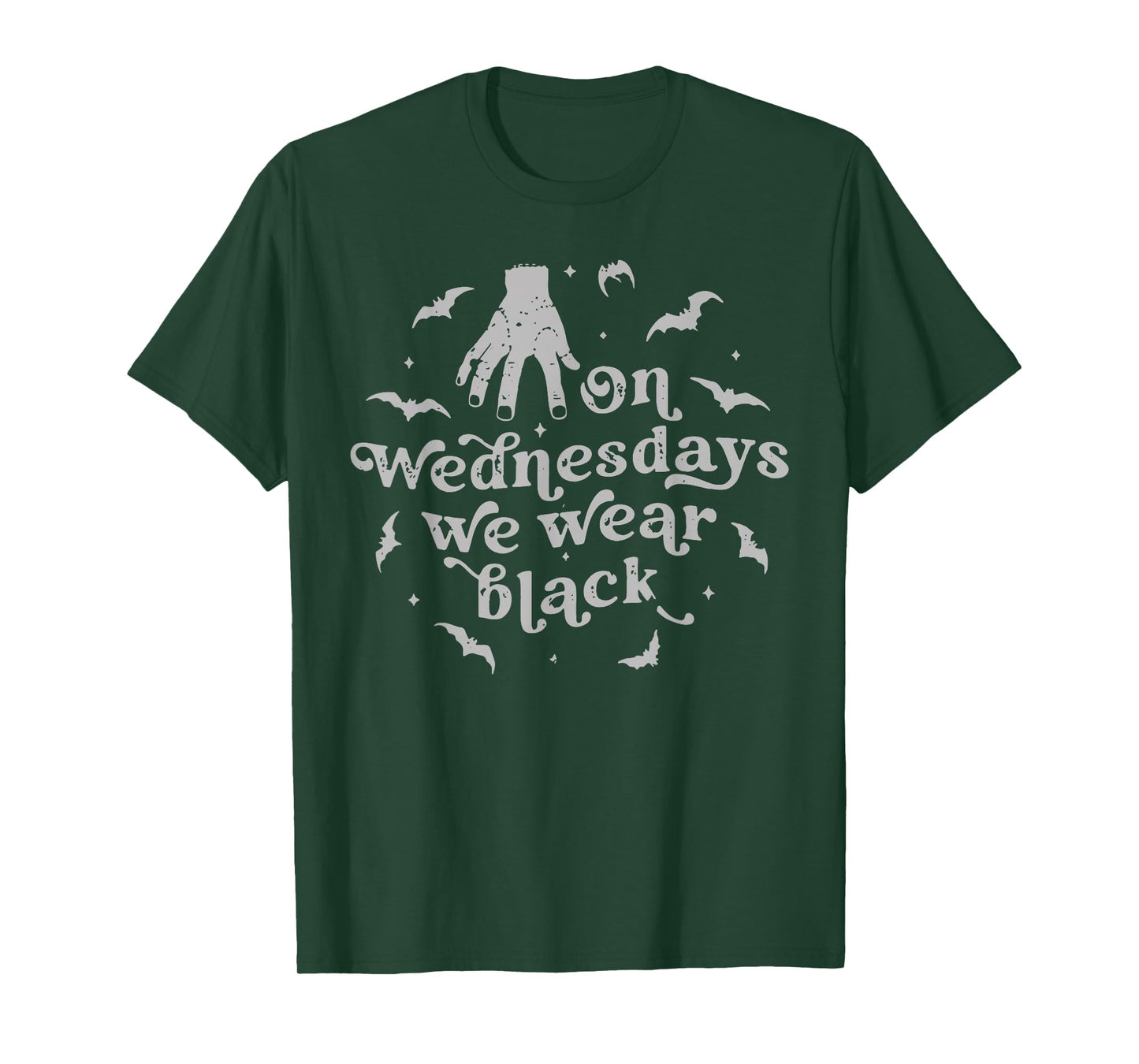On Wednesdays we wear Black T-Shirt