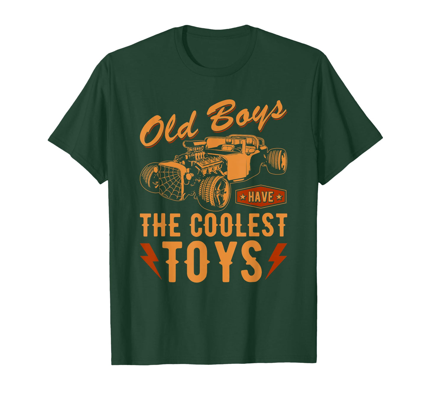 Funny Hot Rod Grandpa Old Boys Quote, Vintage Rat Rod T-Shirt