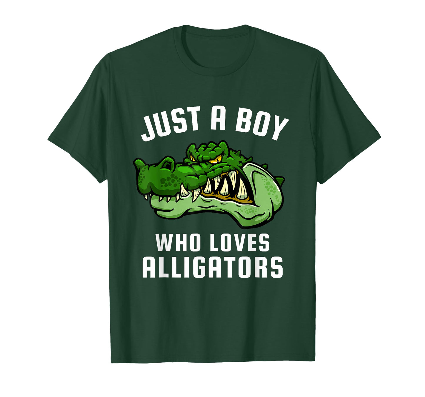 Just a Boy Who Loves Alligators T-Shirt