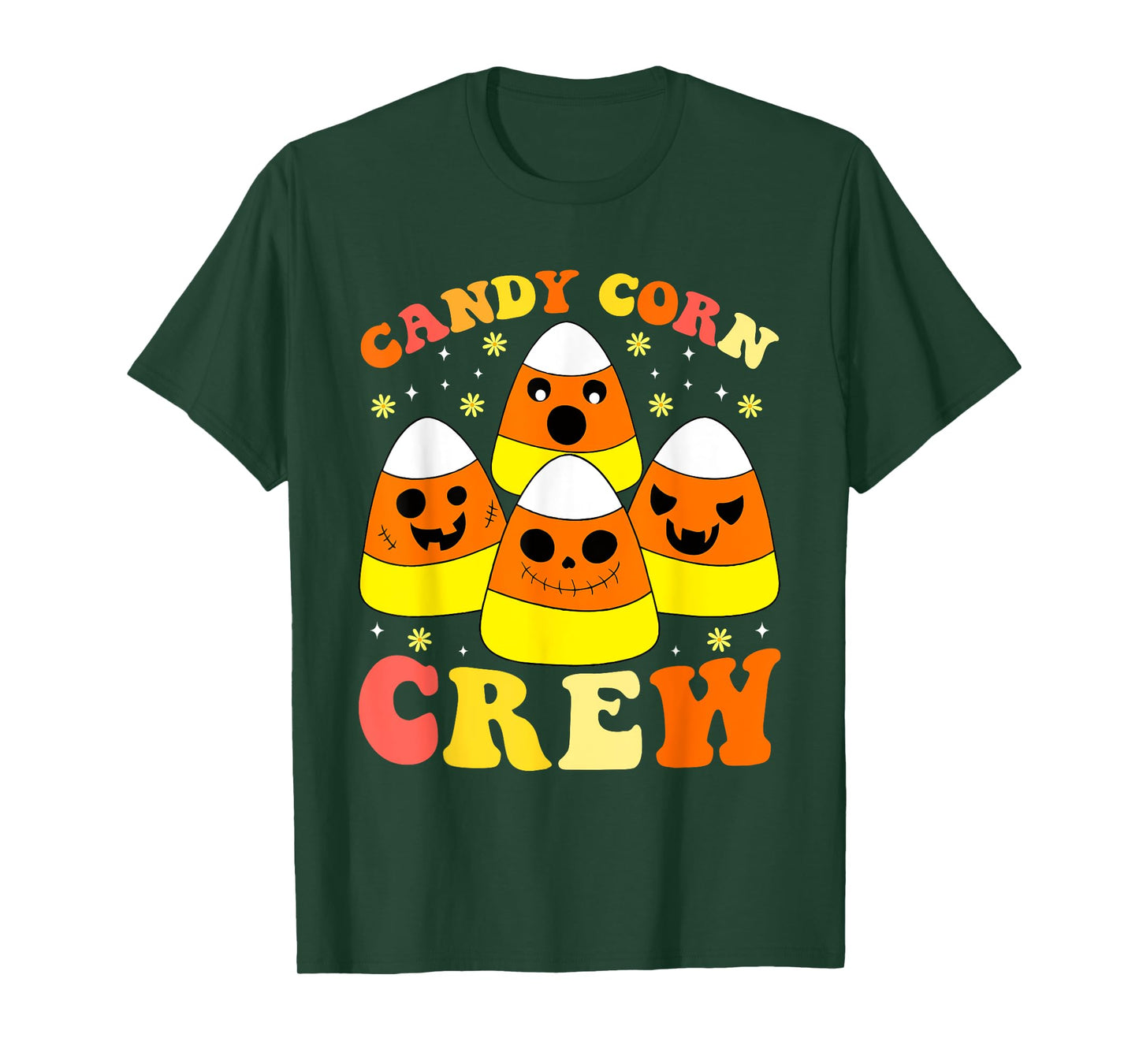 Halloween Candy Corn Squad Team Candy Corn Crew Halloween T-Shirt