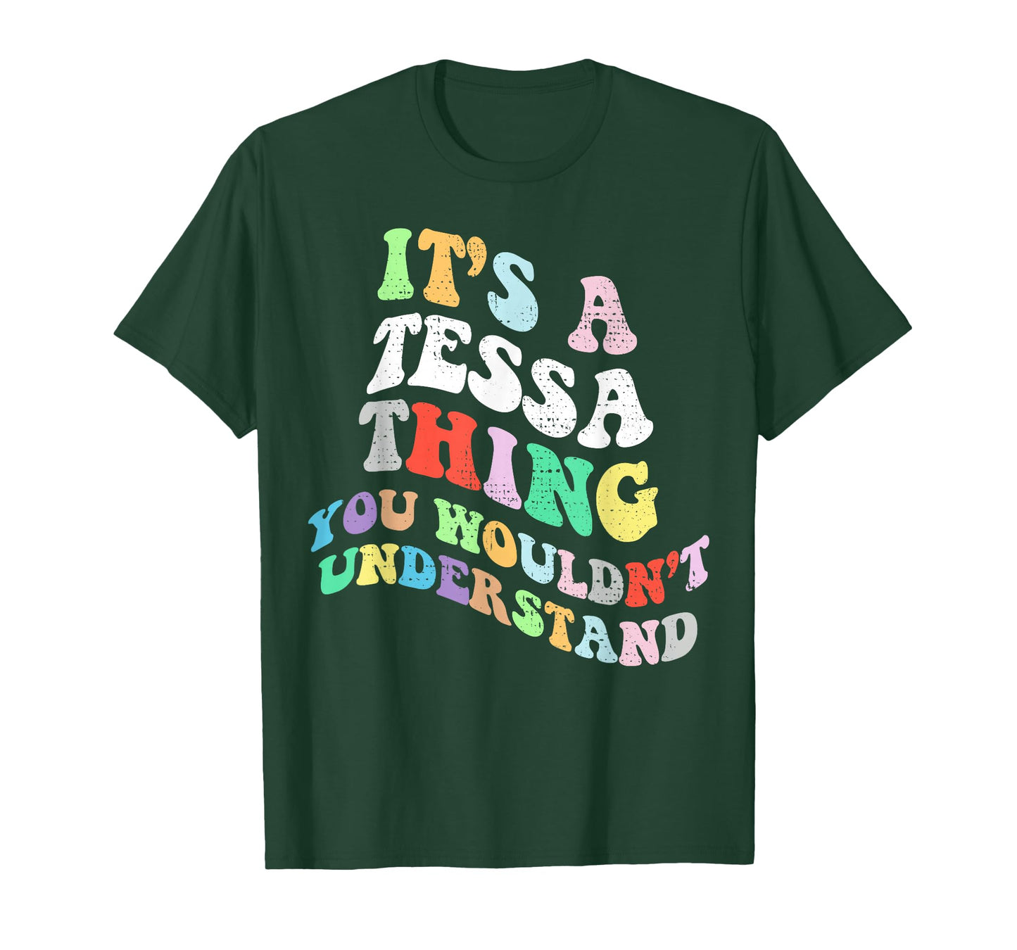 Retro Groovy Its a Tessa Thing You Wouldnt Understand T-Shirt