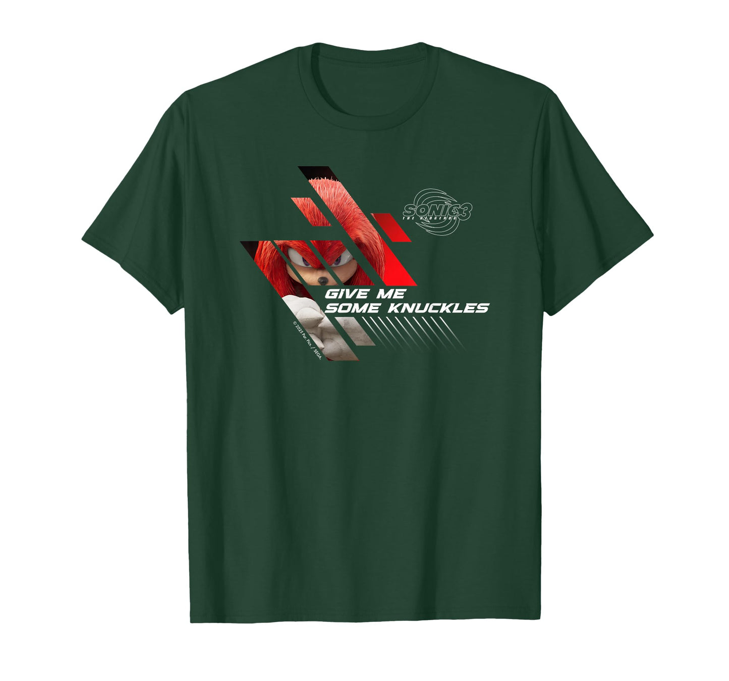 Sonic the Hedgehog 3 - Knuckles "Give Me Some Knuckles" T-Shirt