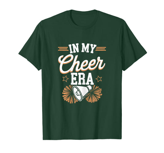 In My Cheer Era Cheer Mom Cheerleaders T-Shirt