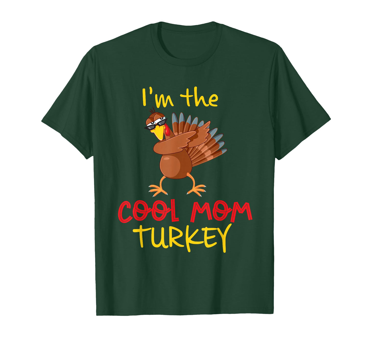 Mom Mommy Turkey Matching Family Group Thanksgiving Party T-Shirt