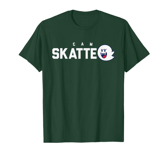 Vintage Cam Skattebo Skatte-Boo Cute Ghost Football Lovers T-Shirt
