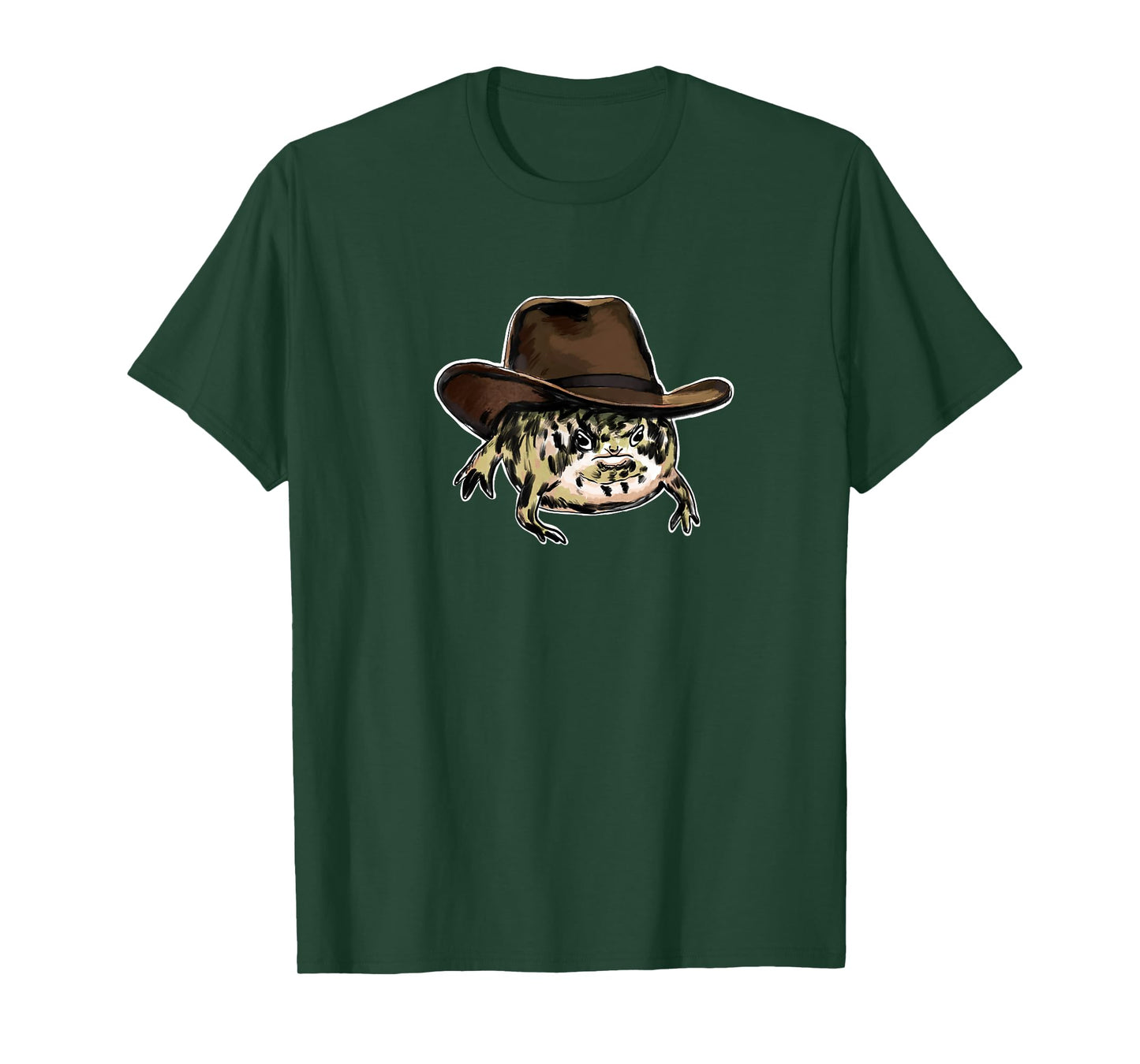 Funny Mashup Between Desert Rain Frog and Howdy Memes T-Shirt