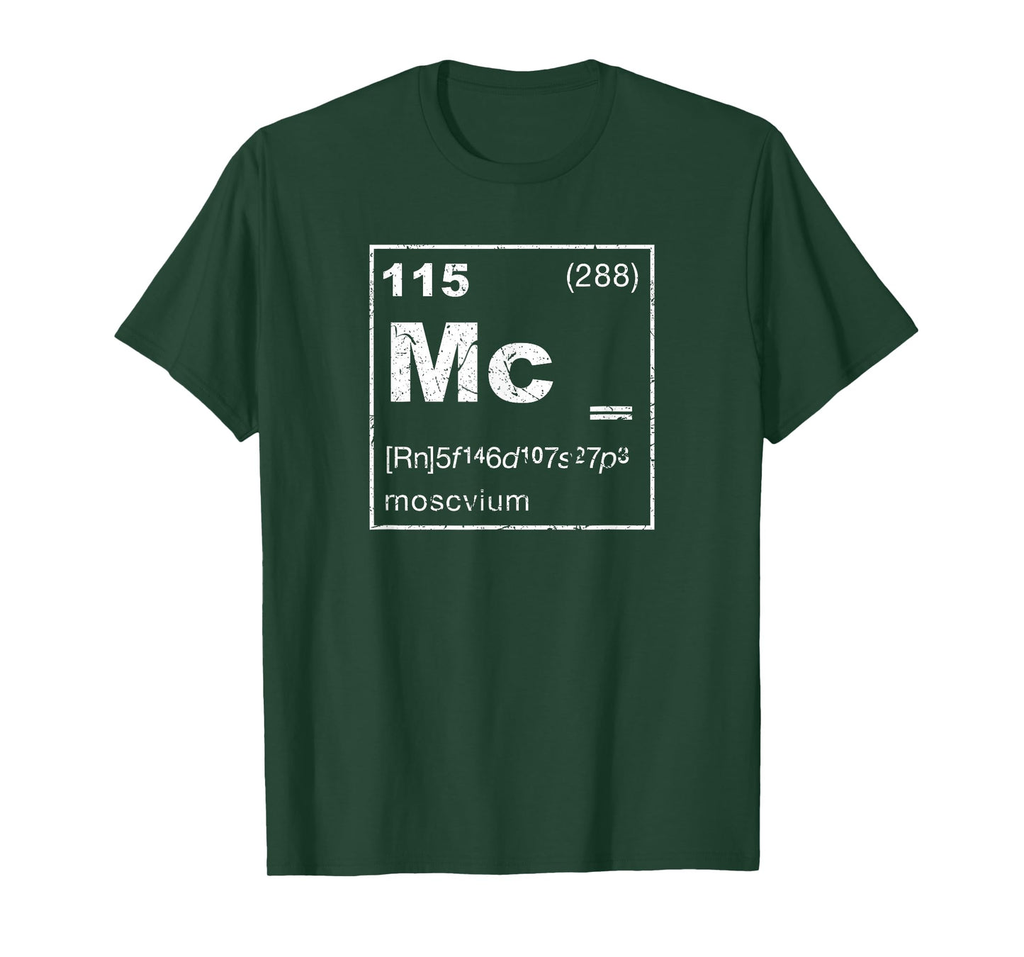 Element 115 Moscovium Periodic Table Graphic T-Shirt