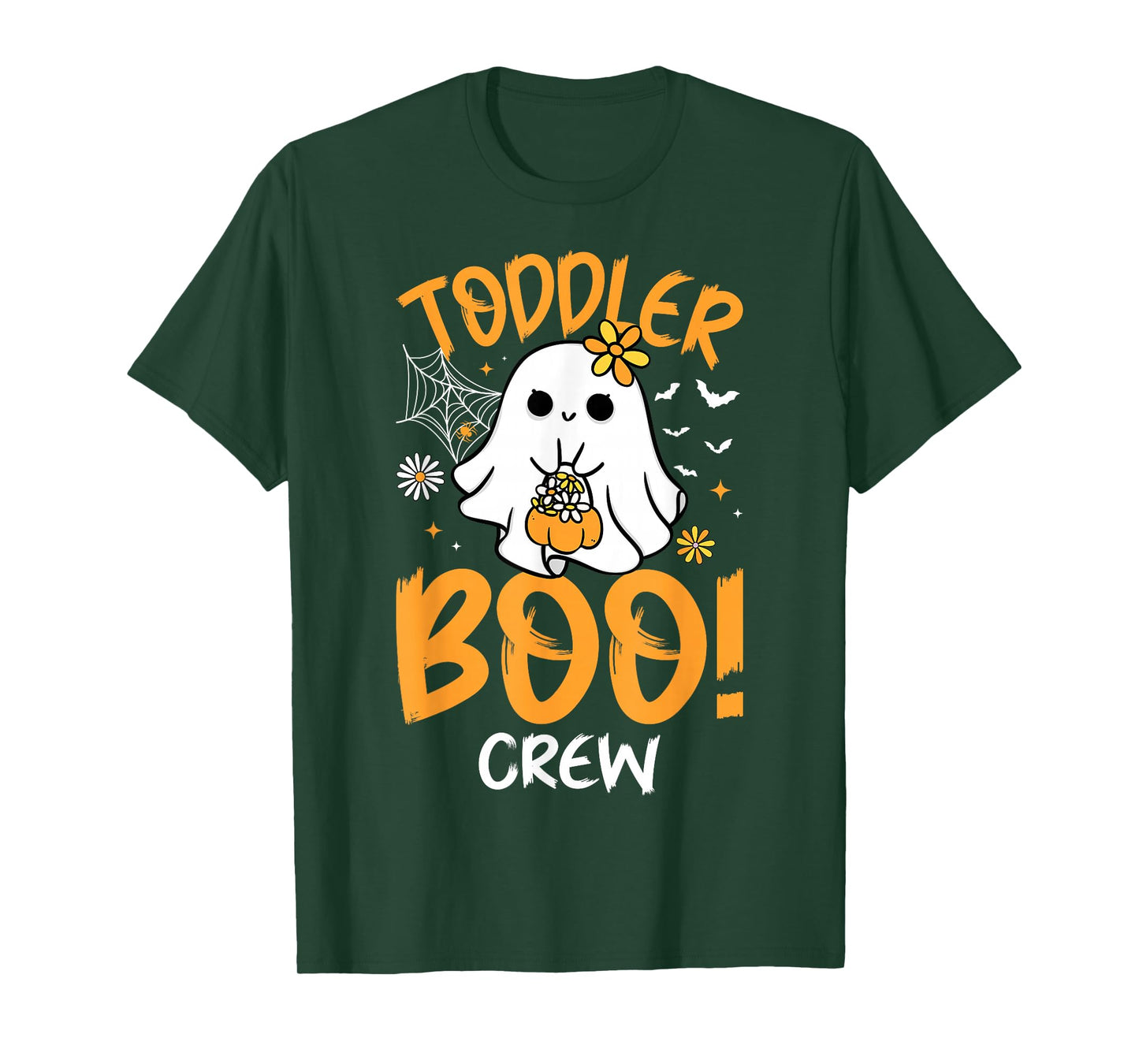 Toddler Boo Crew Babysitters Daycare Teacher Halloween Party T-Shirt