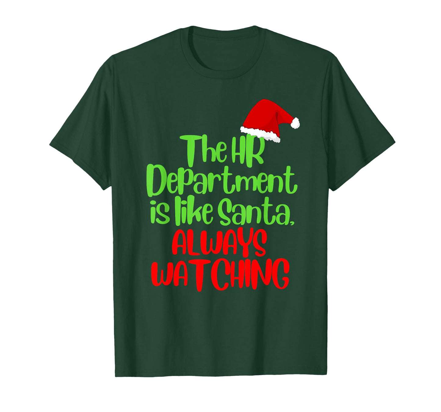 HR Human Resources Funny Holiday Christmas T-Shirt