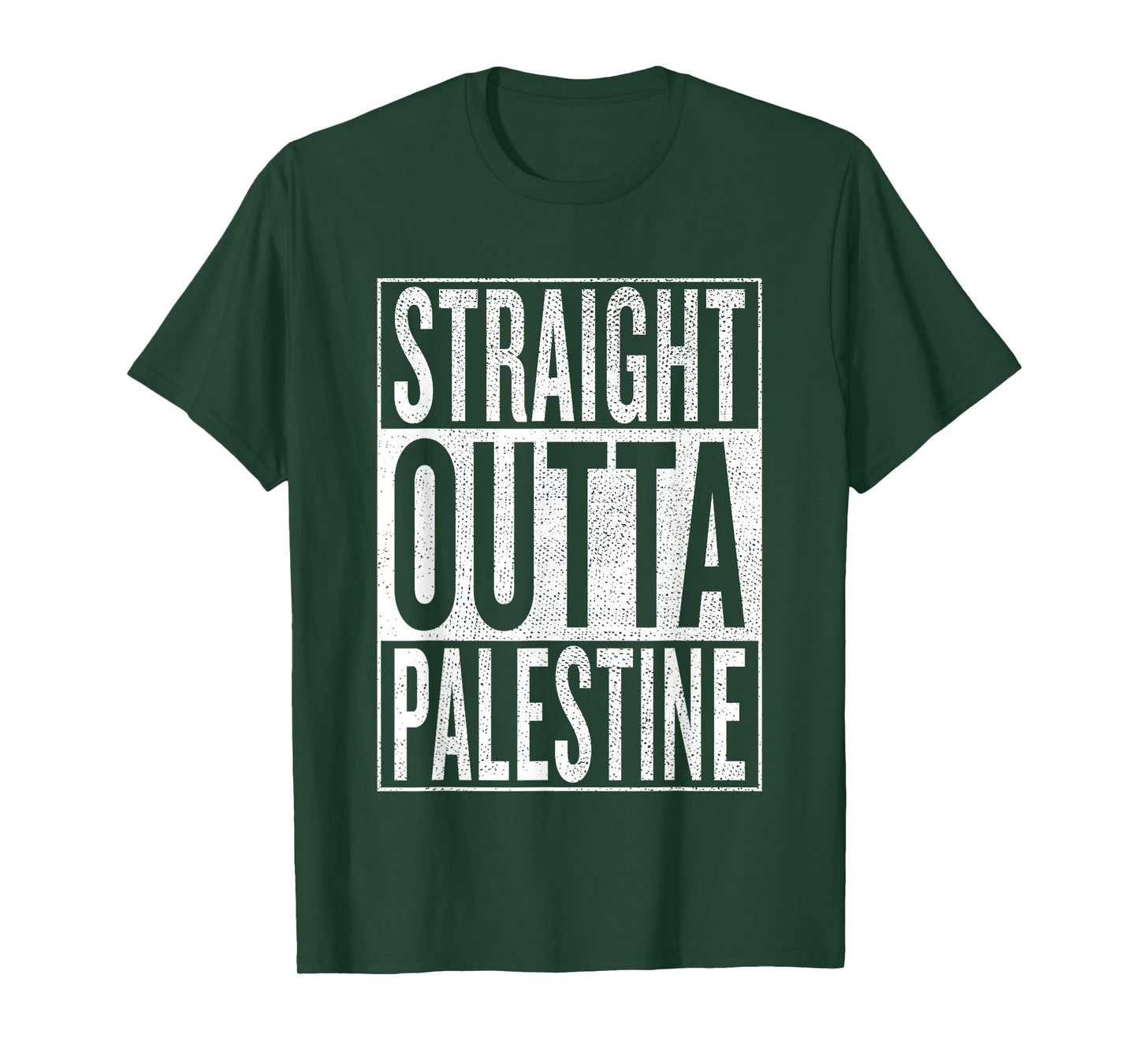 Straight Outta Palestine Great Travel & Gift Idea T-Shirt T-Shirt