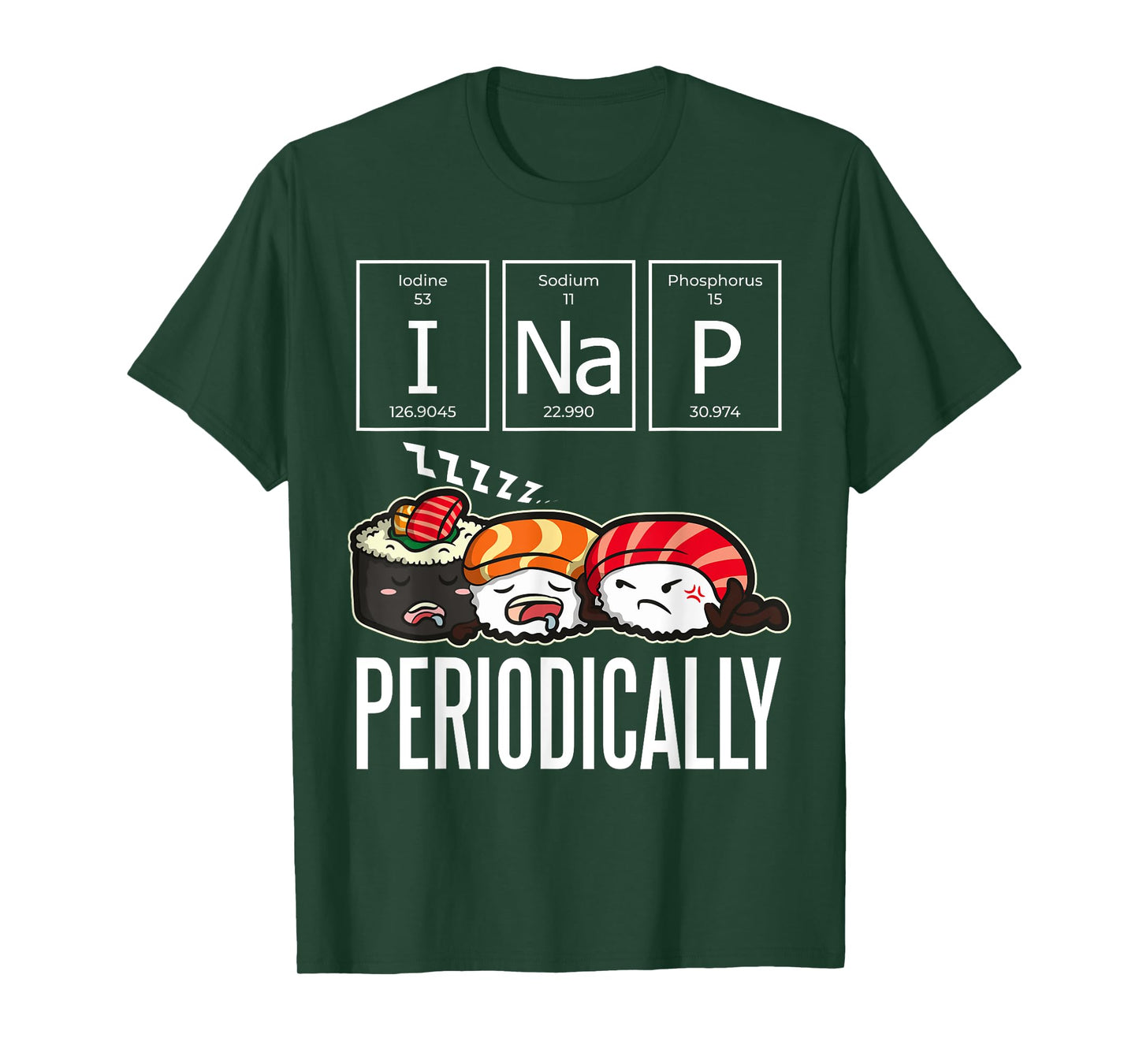 Japanese Anime Kawaii Sushi Napping T-Shirt