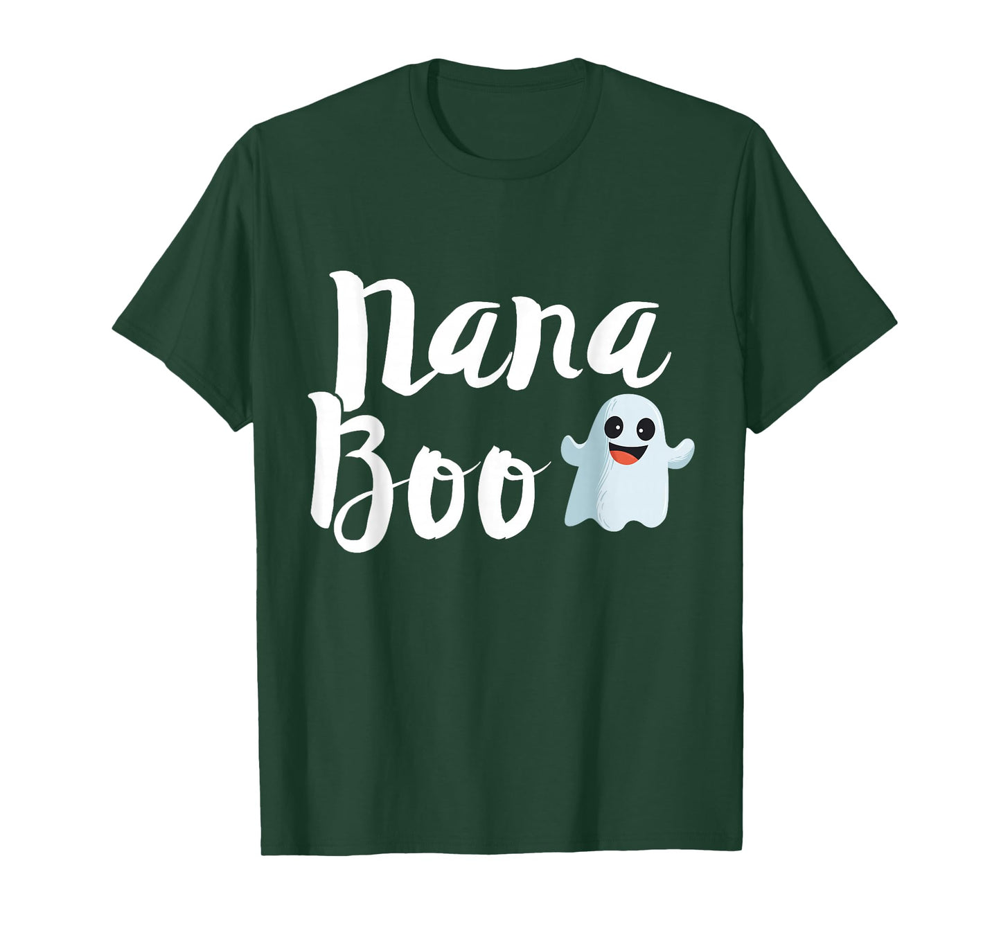 Nana Boo Halloween Family Matching Ghost Grandma Shirt T-Shirt