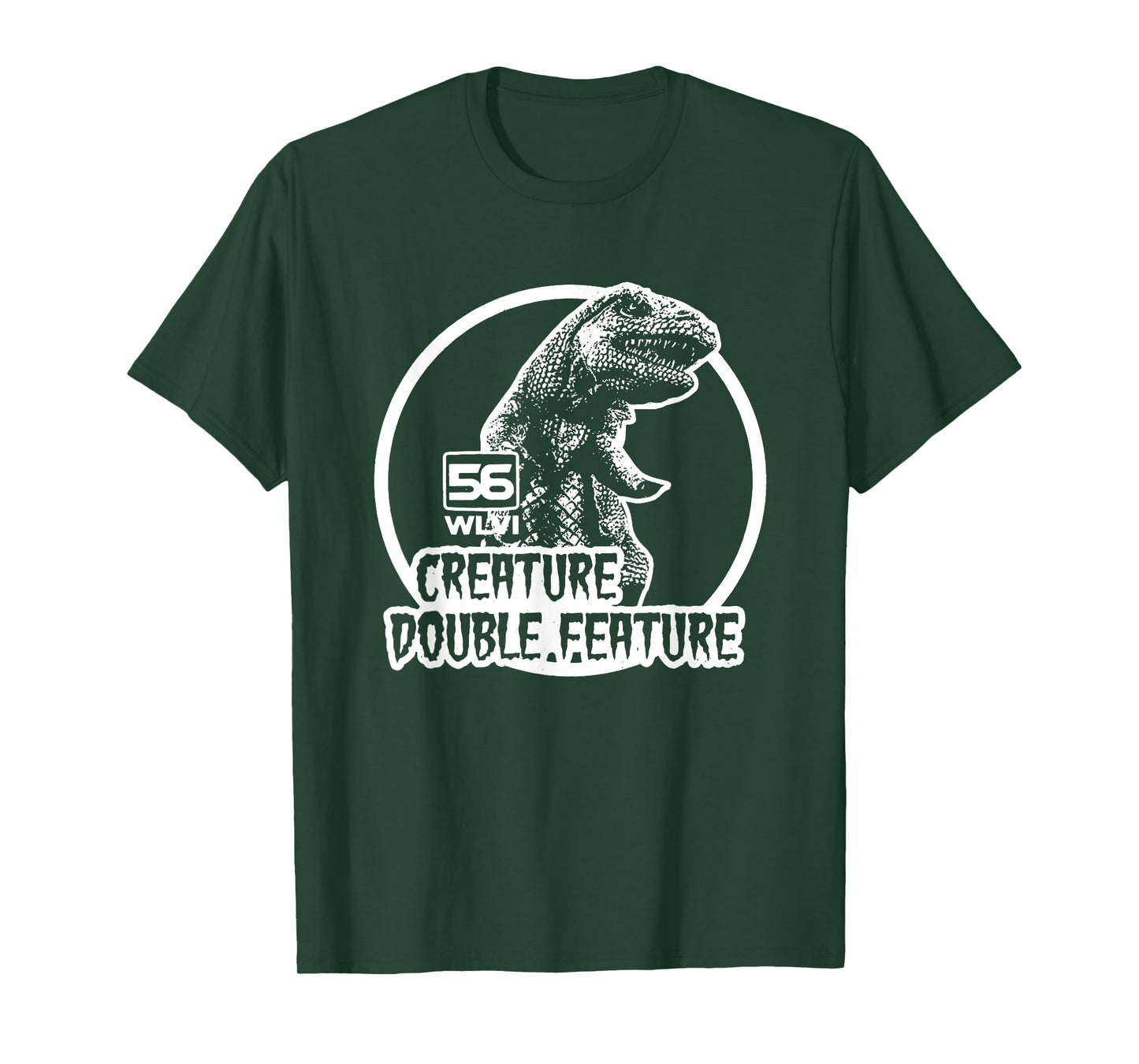 Creature Double Feature Retro 1970s T-Shirt