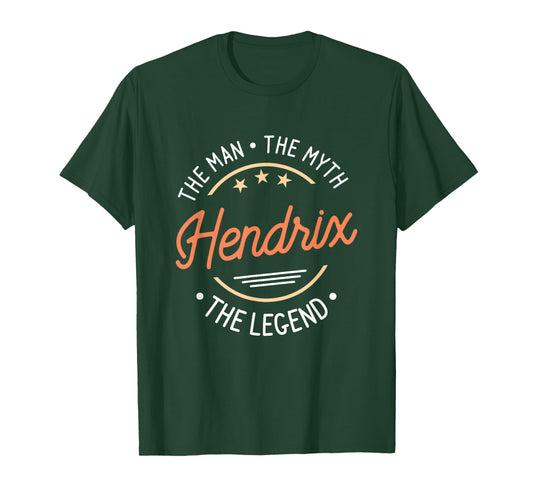 Hendrix The Man The Myth The Legend T-Shirt