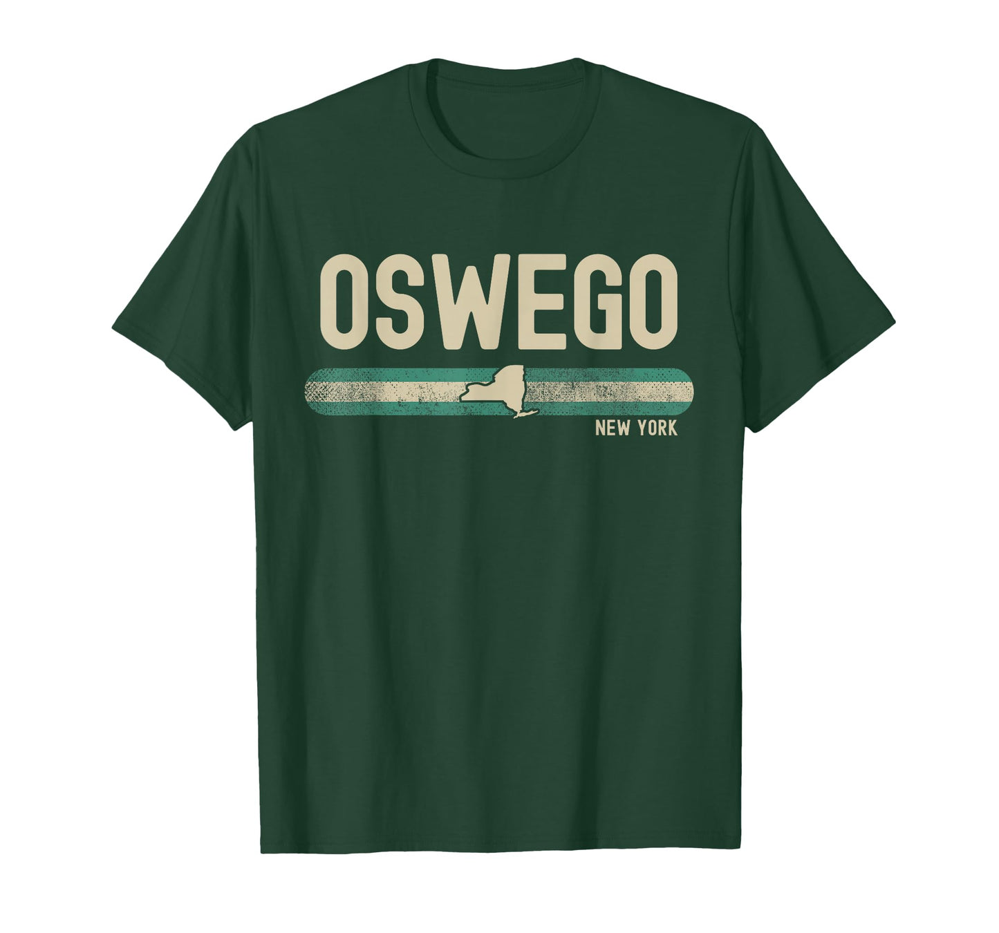 Oswego NY | New York | Travel & 80s Style T-Shirt