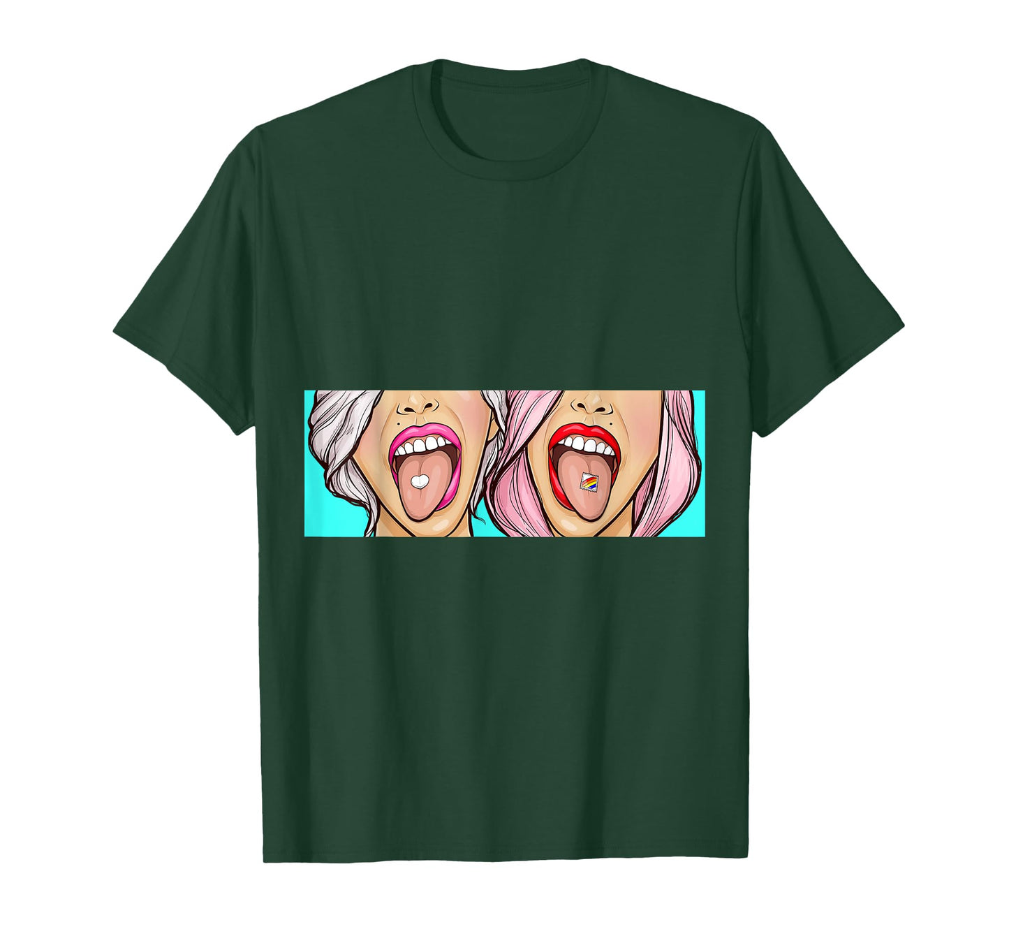 Trippy Girls Techno LSD Trip Rave MDMA Trance Festival DJ T-Shirt