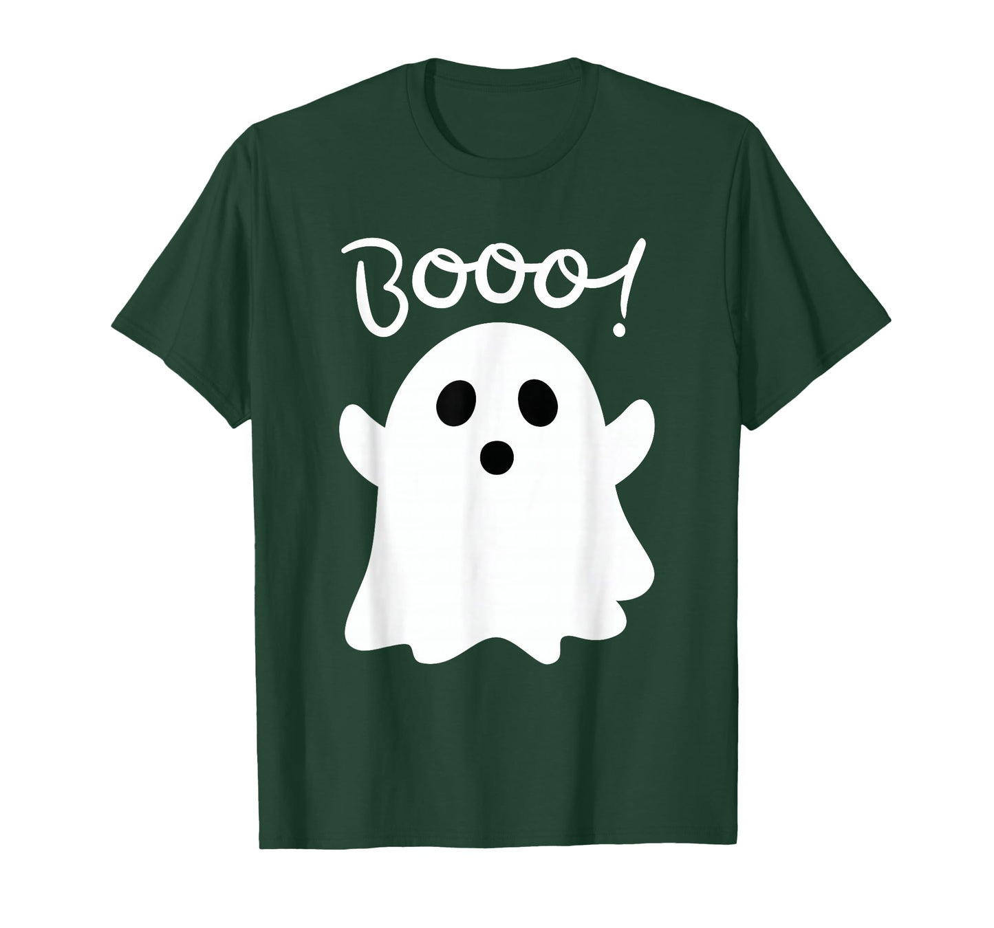 Booo! Halloween Funny Cute Ghost Last Minute Costume Idea T-Shirt