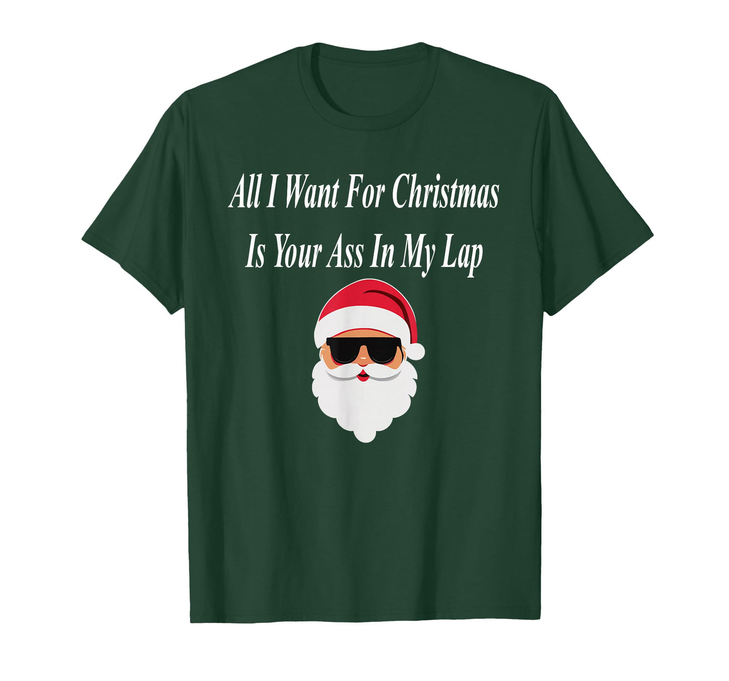 I Want Christmas Funny Naughty Dirty Raunchy Gift Adult T-Shirt
