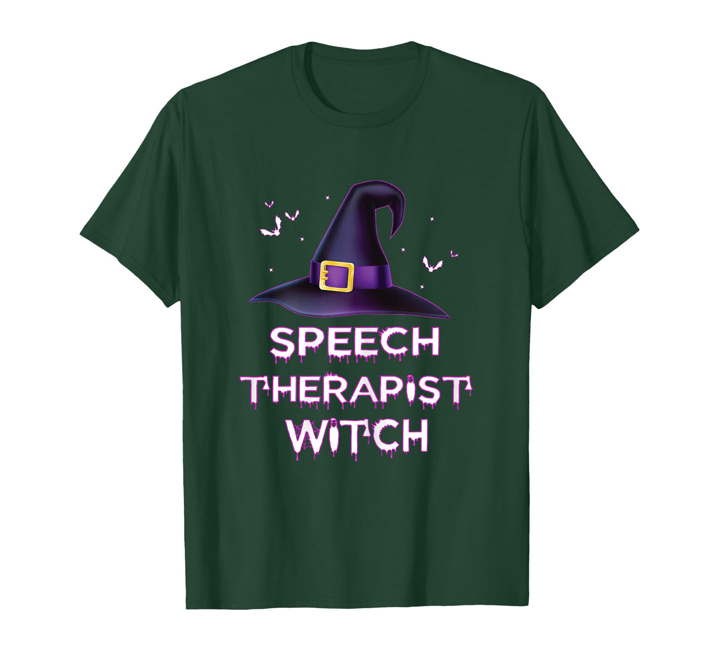 Spooky Speech Therapist Witch Halloween Costume 2023 T-Shirt
