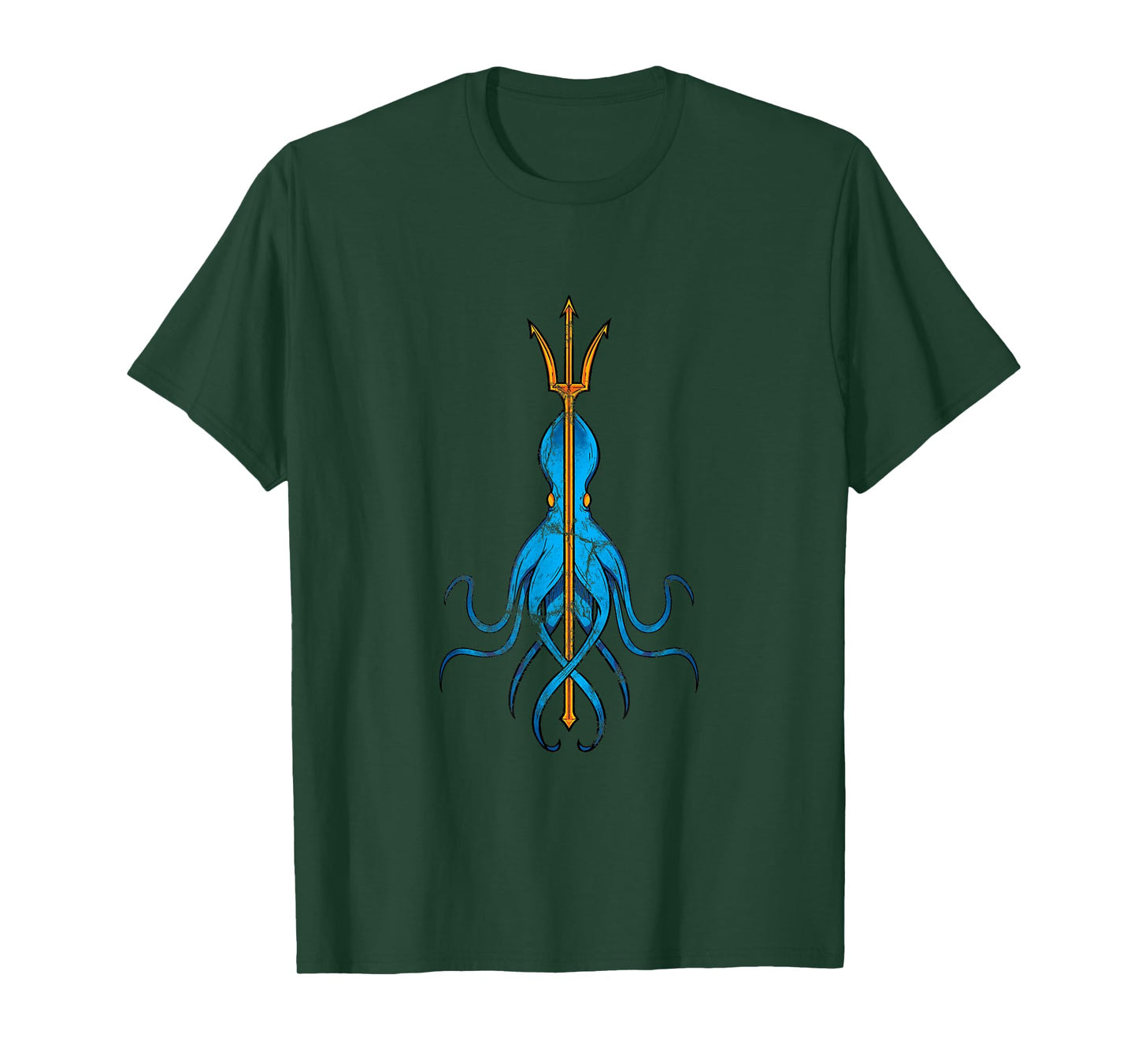 Sea Monster Kraken Trident Pirate Gift Octopus T-Shirt