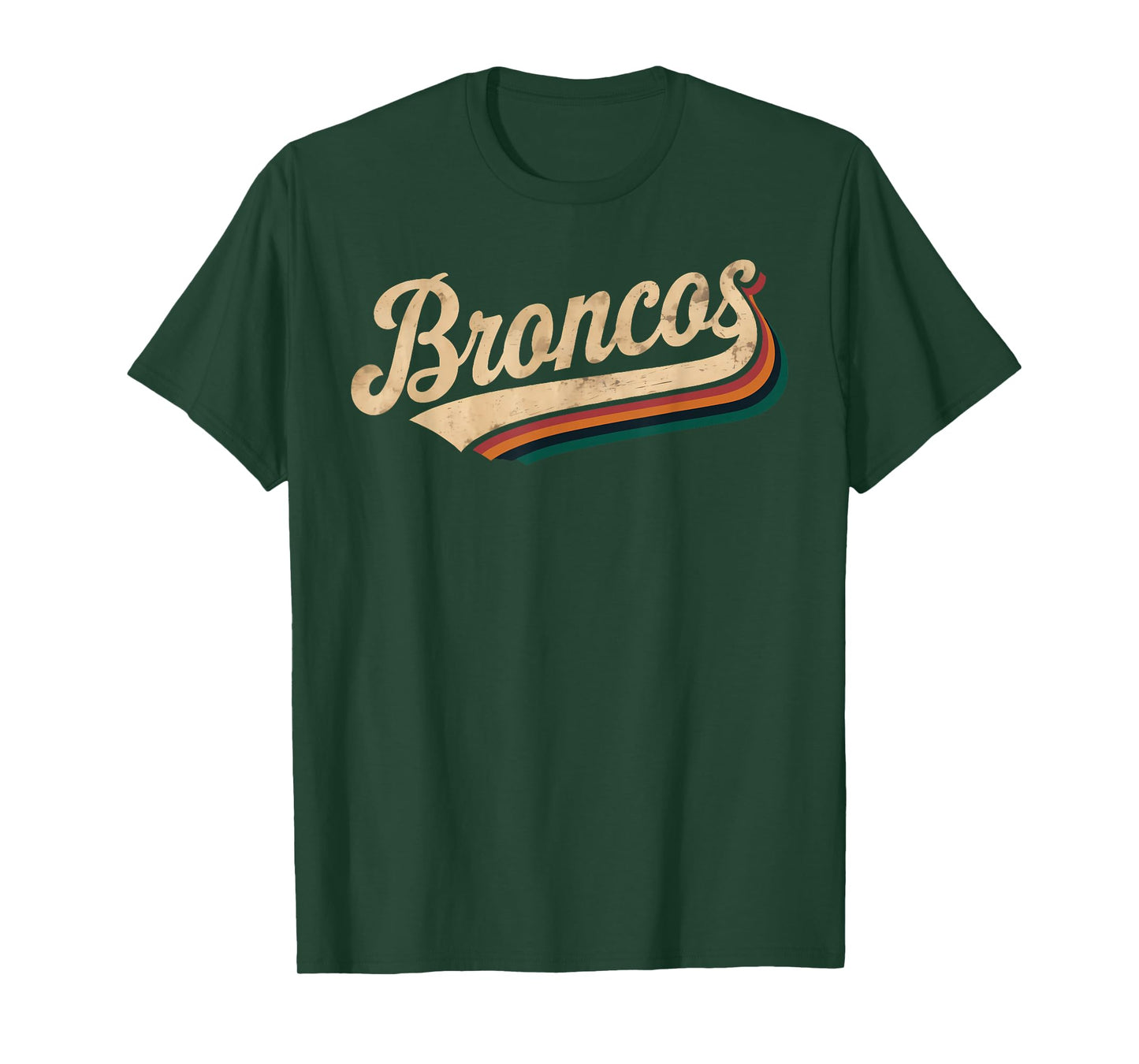 Retro Broncos Name Vintage Classic Gift for Men Women Kids T-Shirt