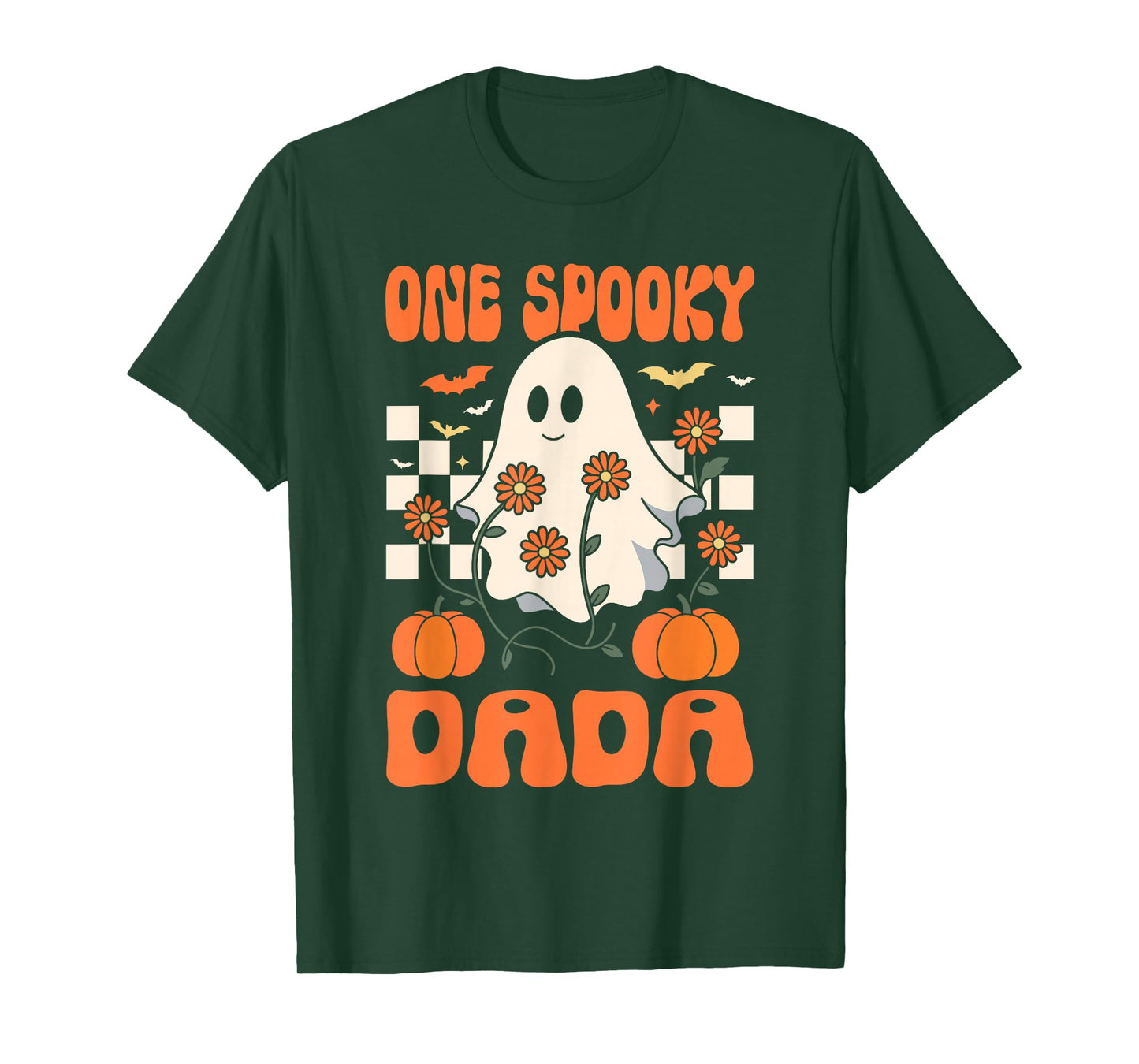 One Spooky Dada Matching Family Halloween Costumes T-Shirt