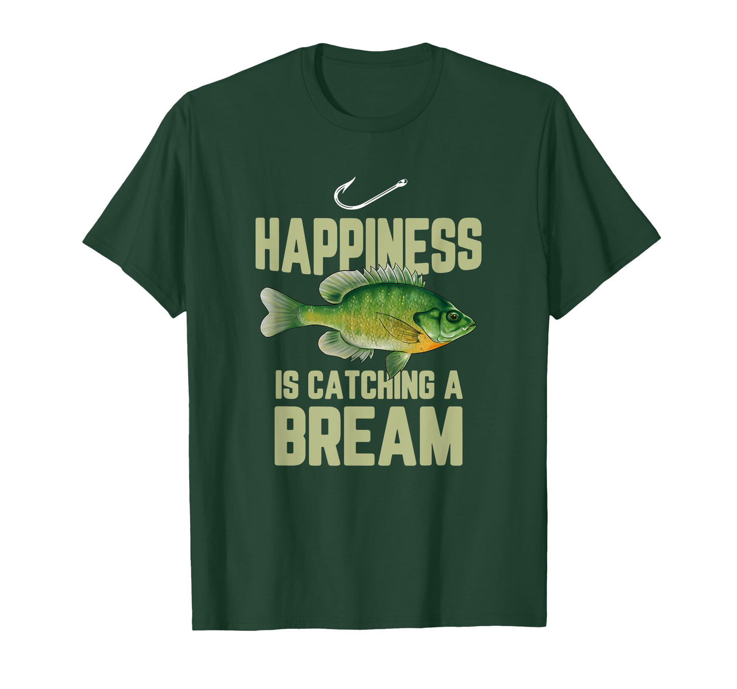 Funny Bream Fishing Pan Fish Sunfish Freshwater Angler Gift T-Shirt