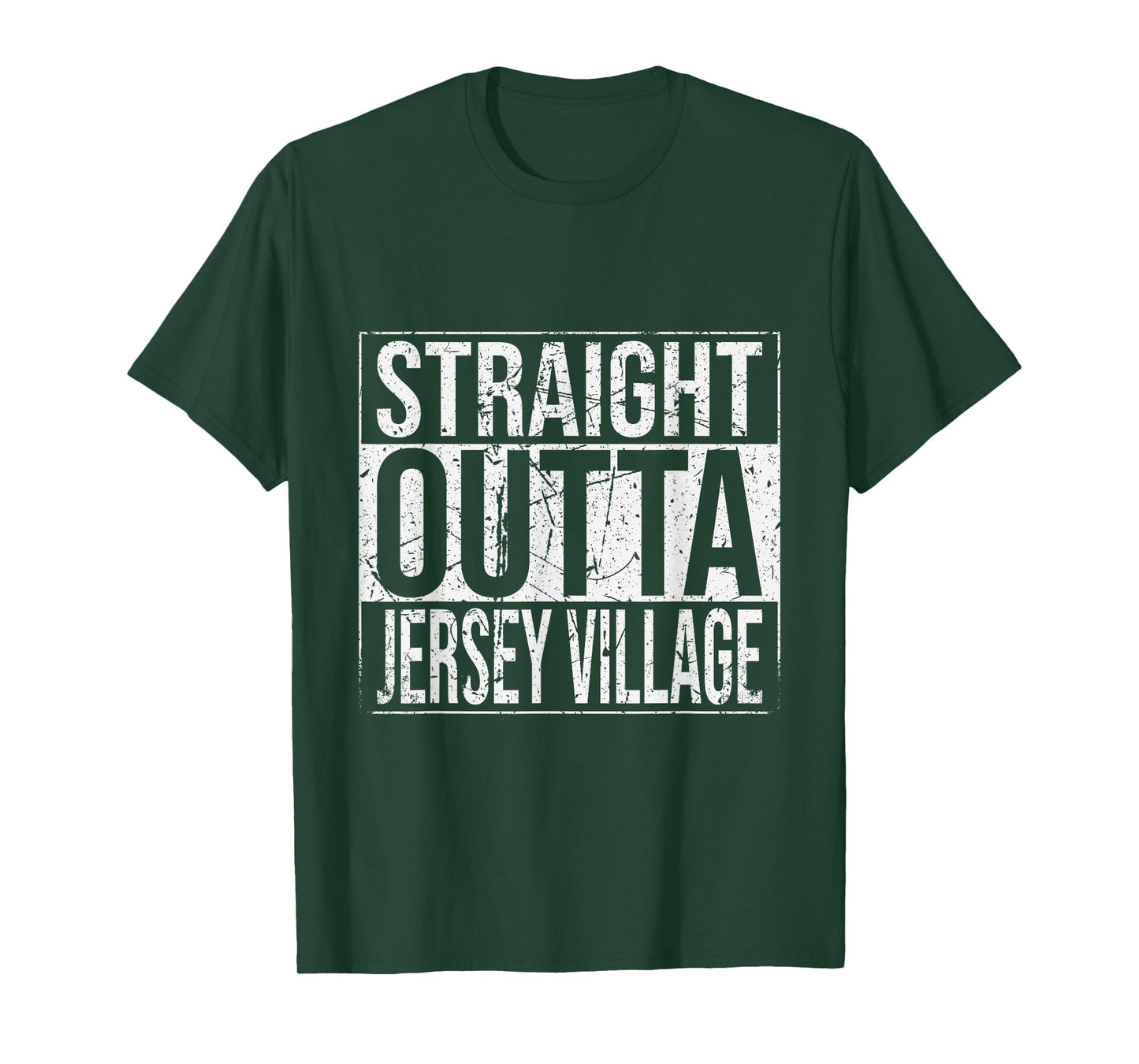 Straight Outta Jersey Village Vintage T-Shirt