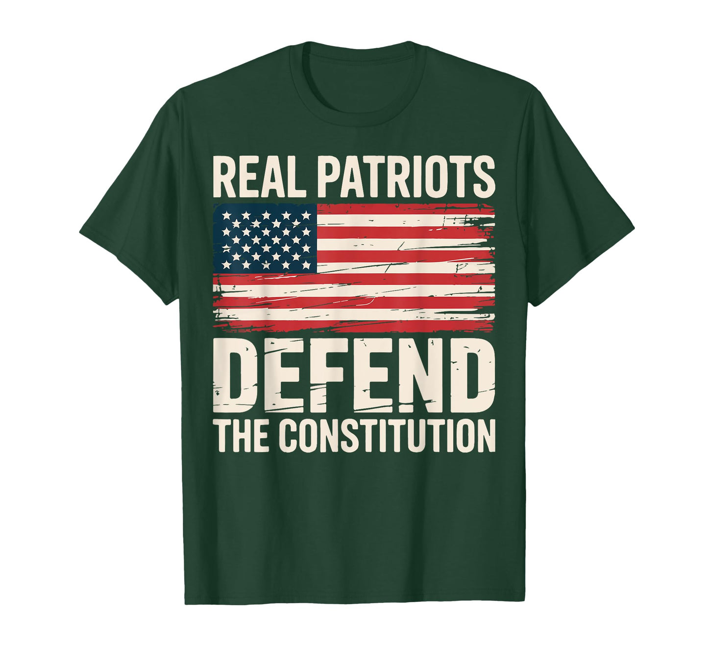Real Patriots Defend The Constitution T-Shirt