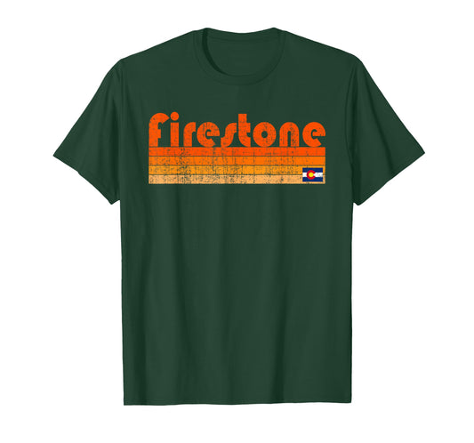 Retro 80s Style Firestone CO T-Shirt T-Shirt