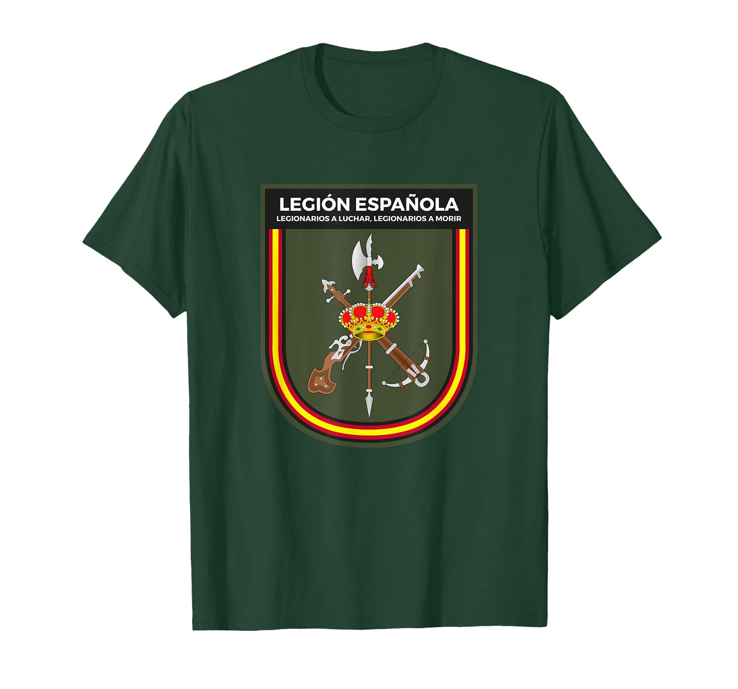 Emblem Shield Spanish Legion Spanish Army T-Shirt