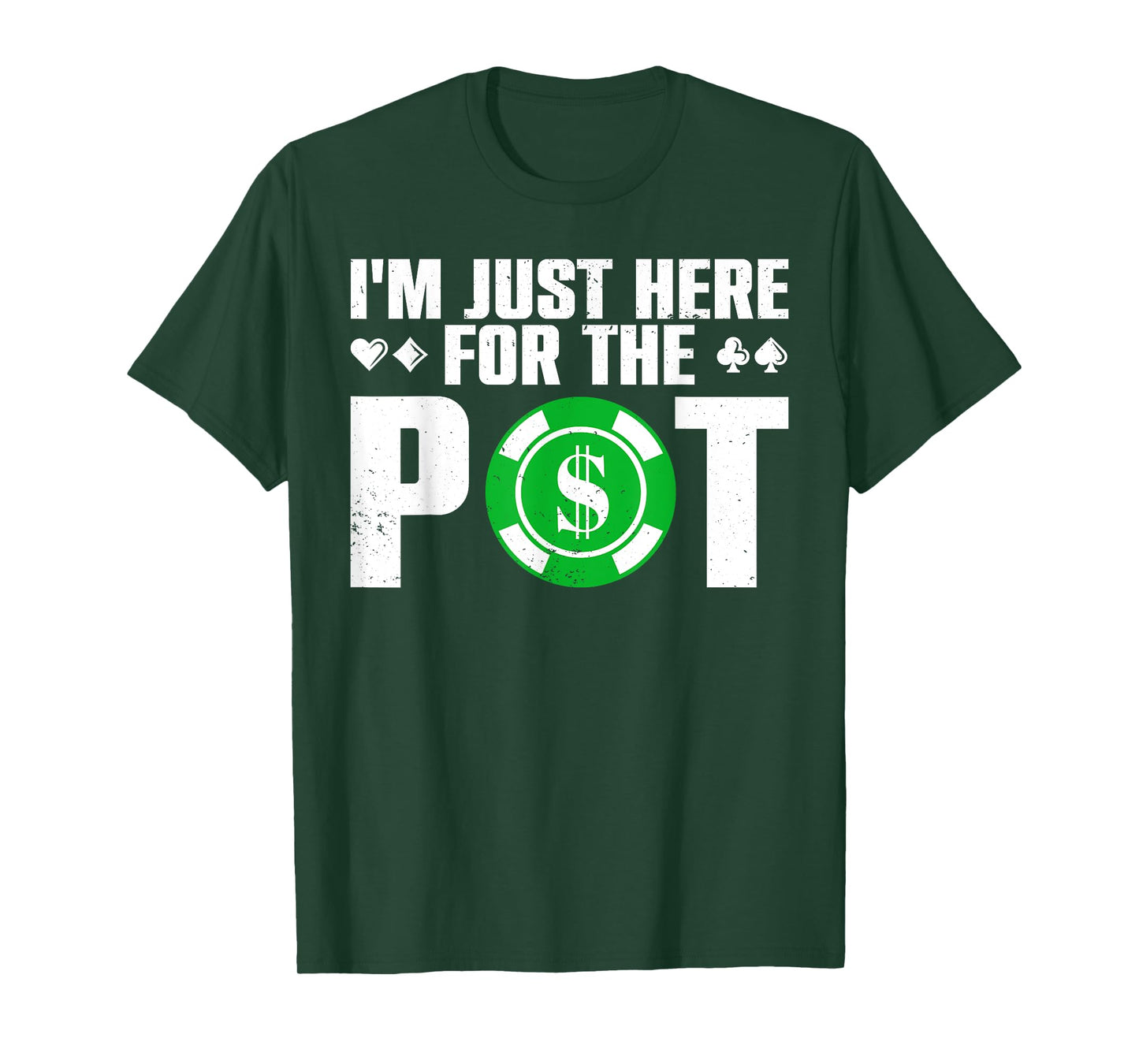 Cool Poker Lover for Men Women Card Casino Player Gambler T-Shirt Small