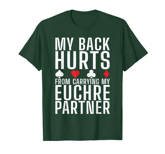 Euchre Card Game Euchre Player Euchre Cards T-Shirt