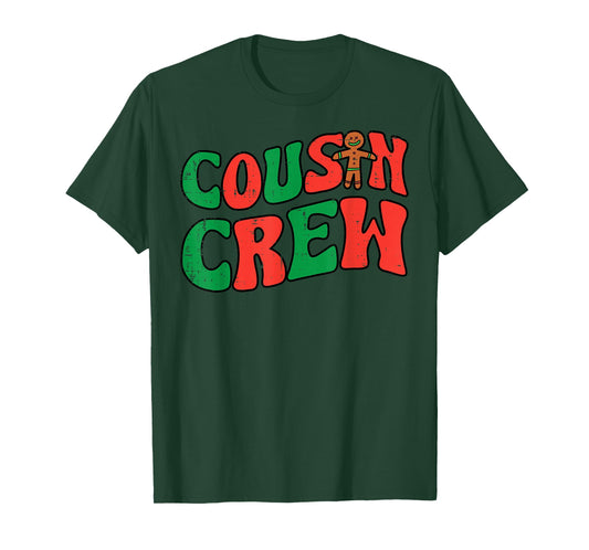 Christmas Cousin Crew Xmas Family Boys Girls Kids Toddler T-Shirt