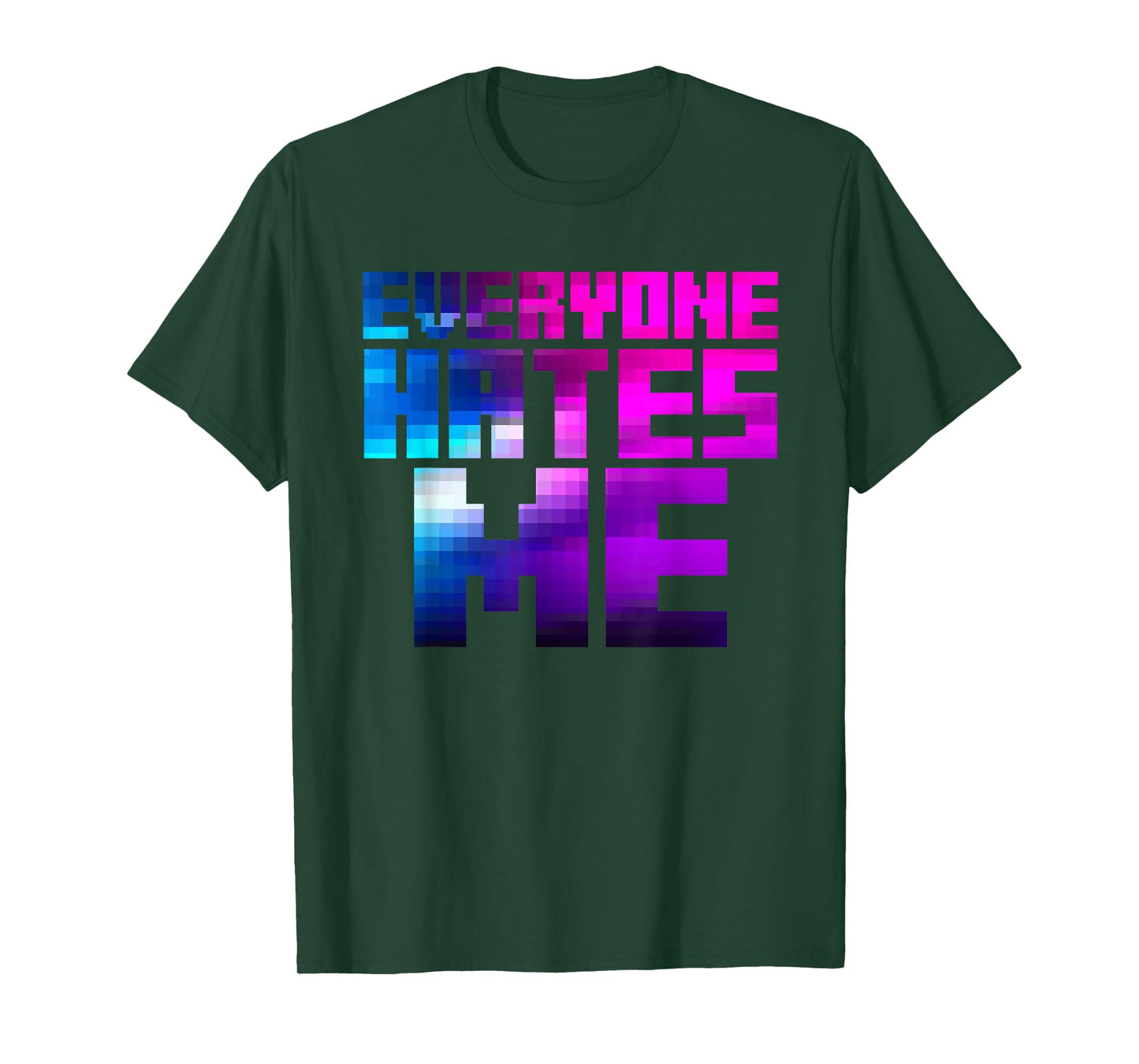 everyone hates me Aesthetic vaporwave T-Shirt