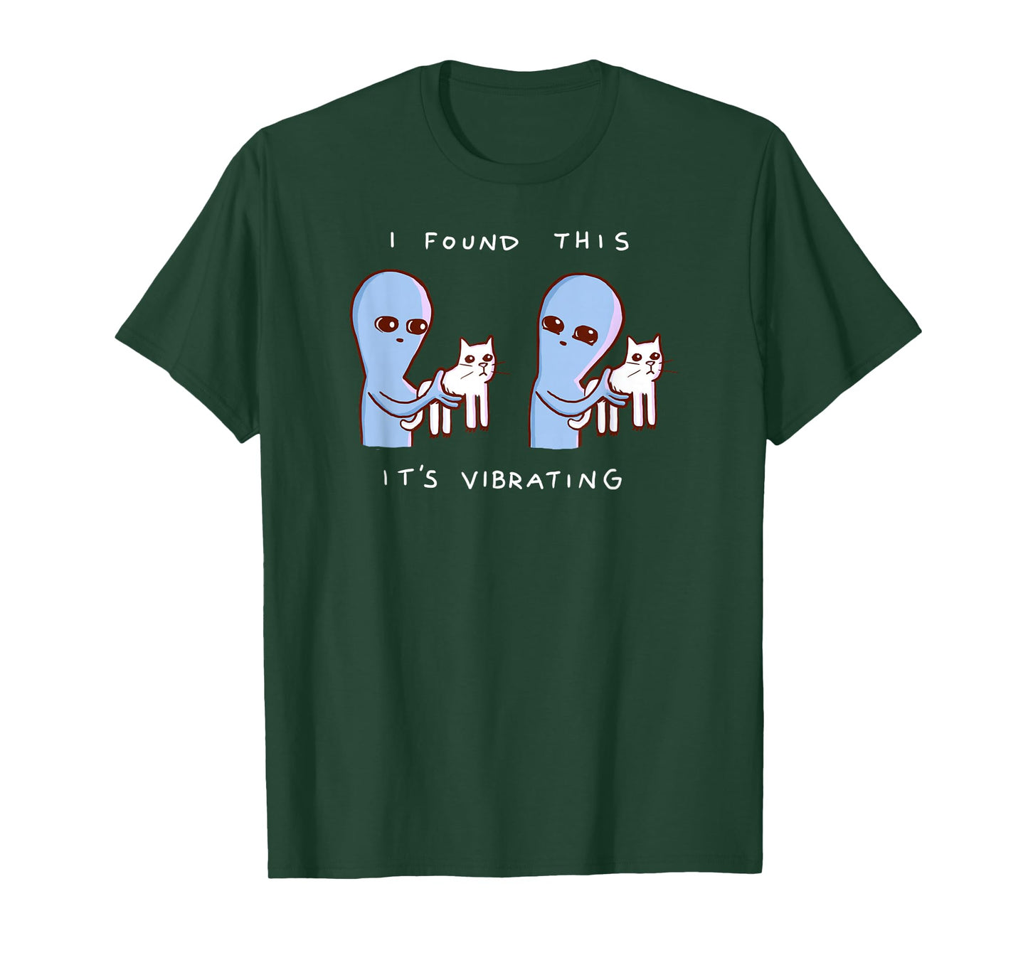 Threadless Nathan W. Pyle It's Vibrating Graphic T-Shirt