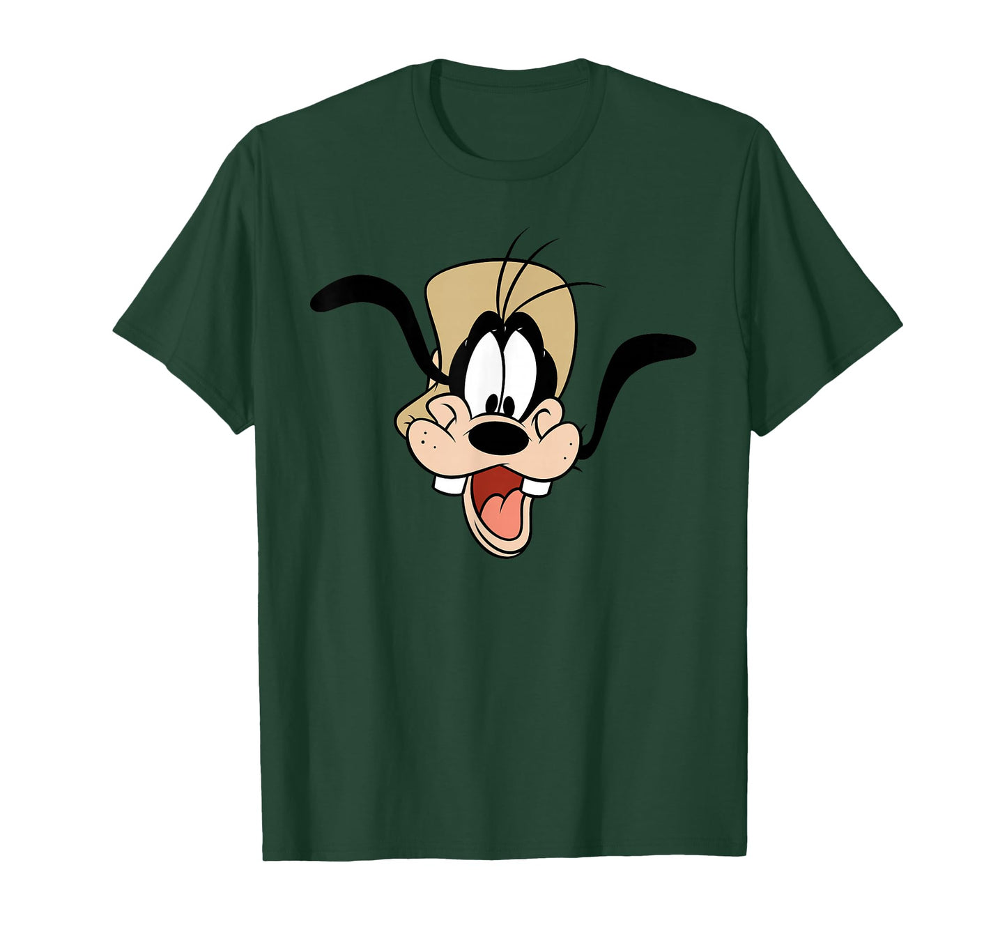 Disney A Goofy Movie 30th Anniversary Fishing Goofy Big Face T-Shirt