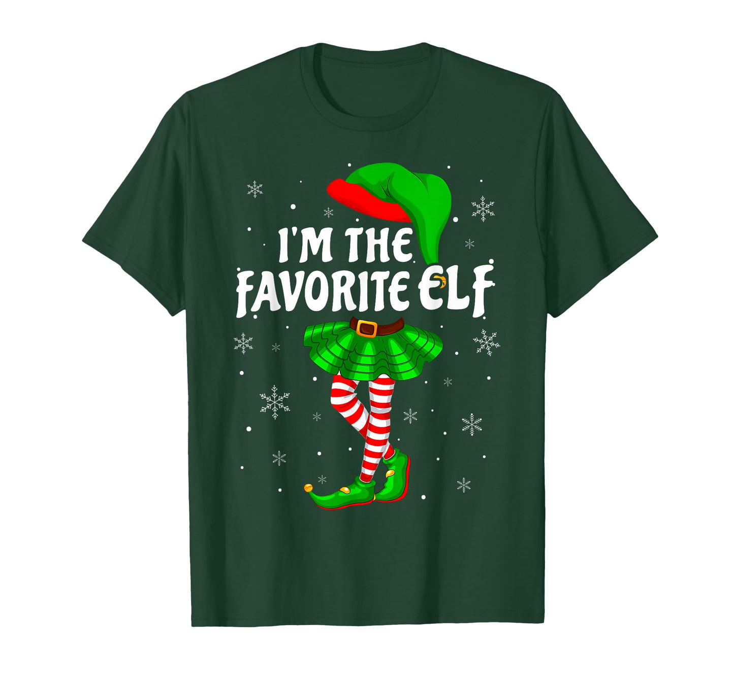 Christmas Crew Elf for Girls Boys Women Men Matching Xmas T-Shirt