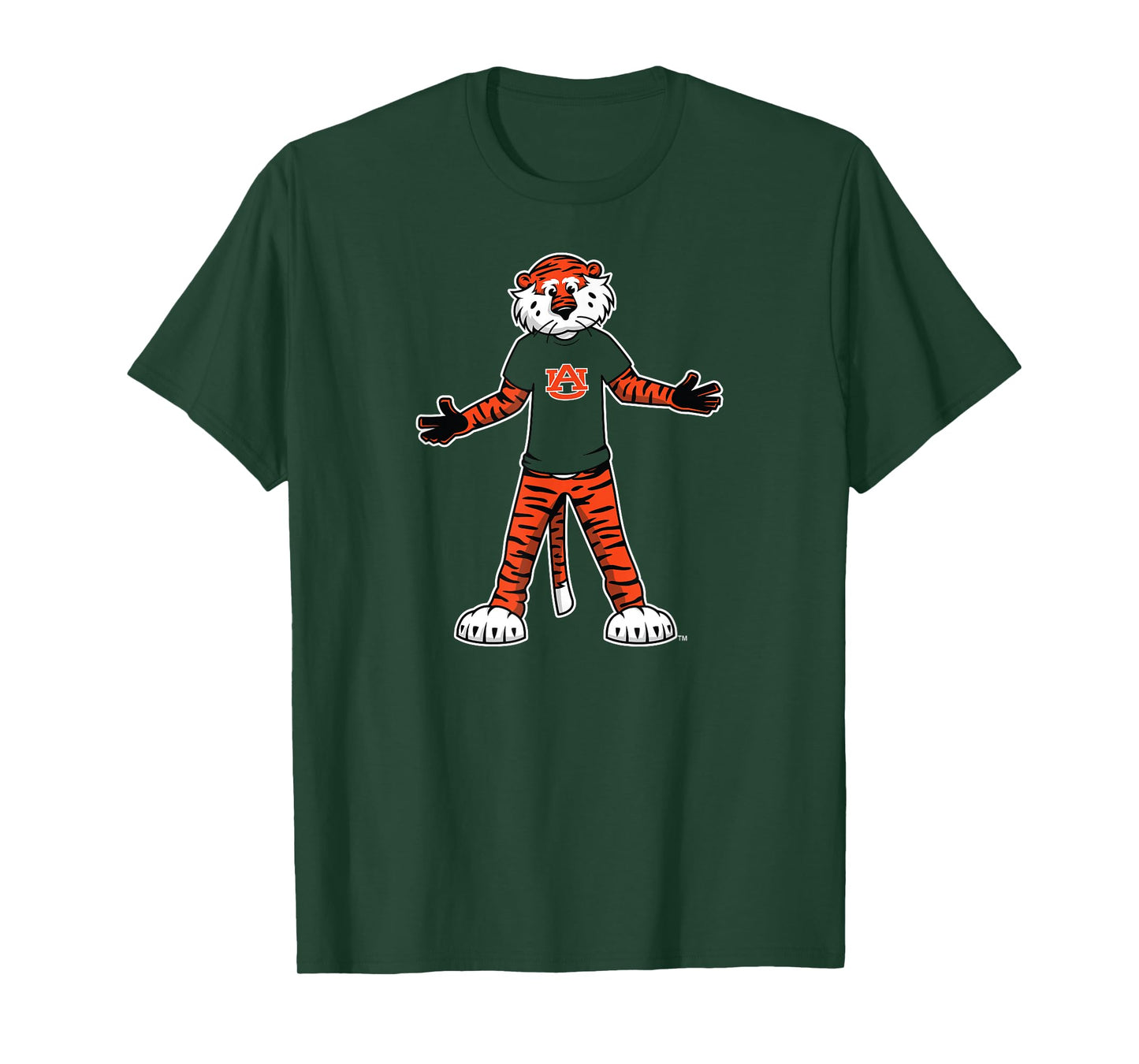 Auburn Tigers Aubie Mascot Navy Officially Licensed T-Shirt