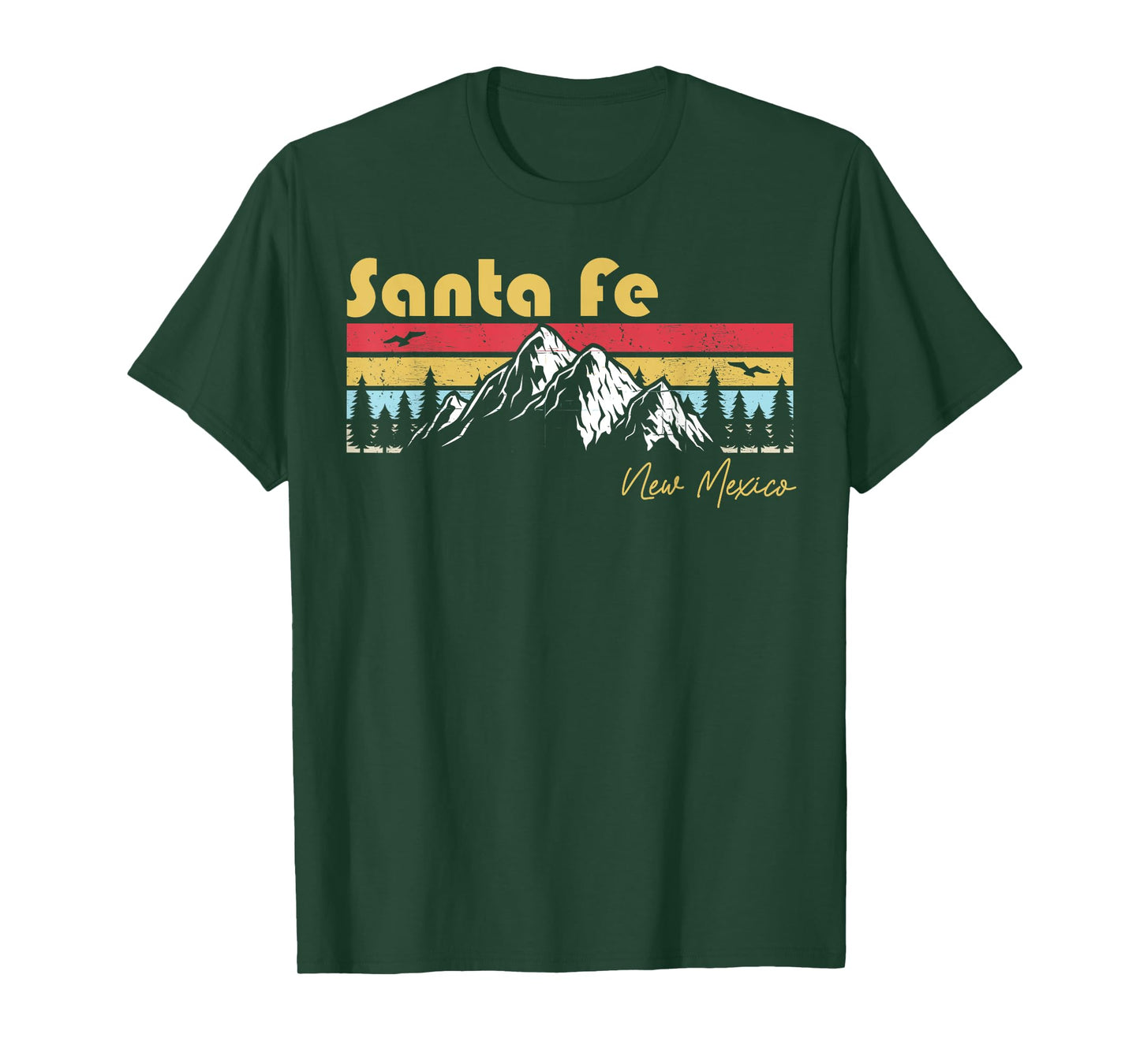 Santa Fe New Mexico Roots Hometown Vintage Home State Pride T-Shirt