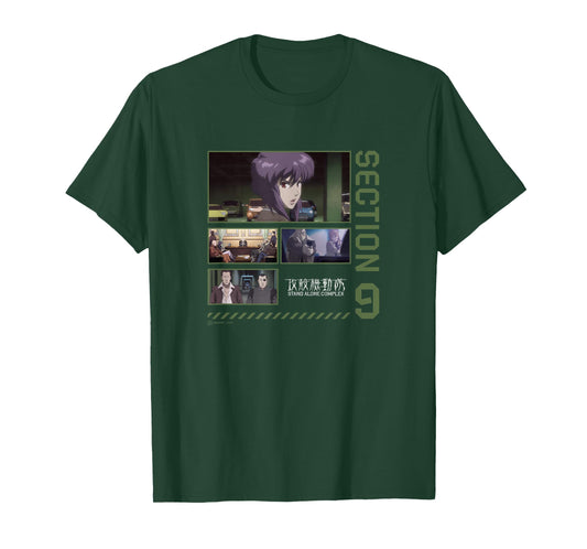 Ghost in the Shell: Stand Alone Complex Section 9 Frames T-Shirt