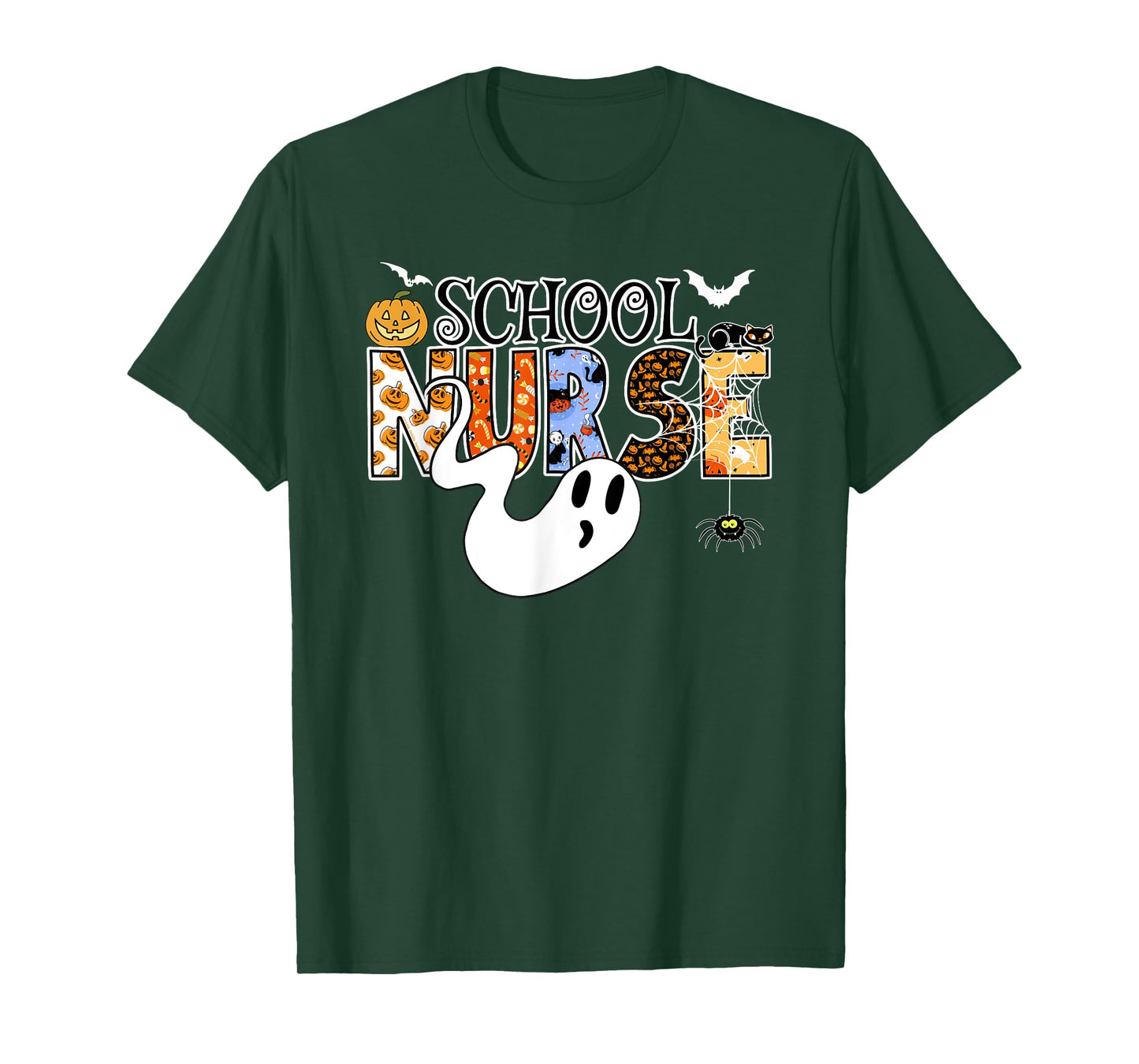 Fun SCHOOL NURSE Halloween Costume School Nurse Halloween T-Shirt