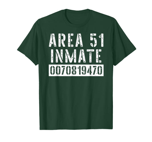 Area 51 Inmate Alien UFO Roswell T-Shirt