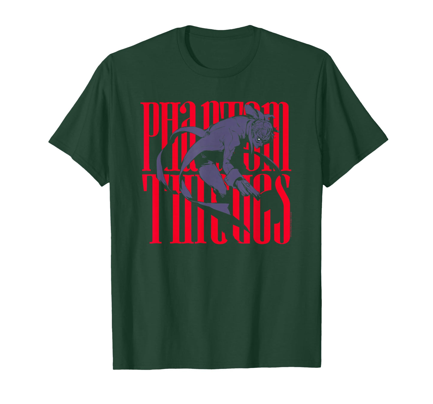 Persona 5 Joker Silhouette Phantom Thieves Logo RPG Game T-Shirt