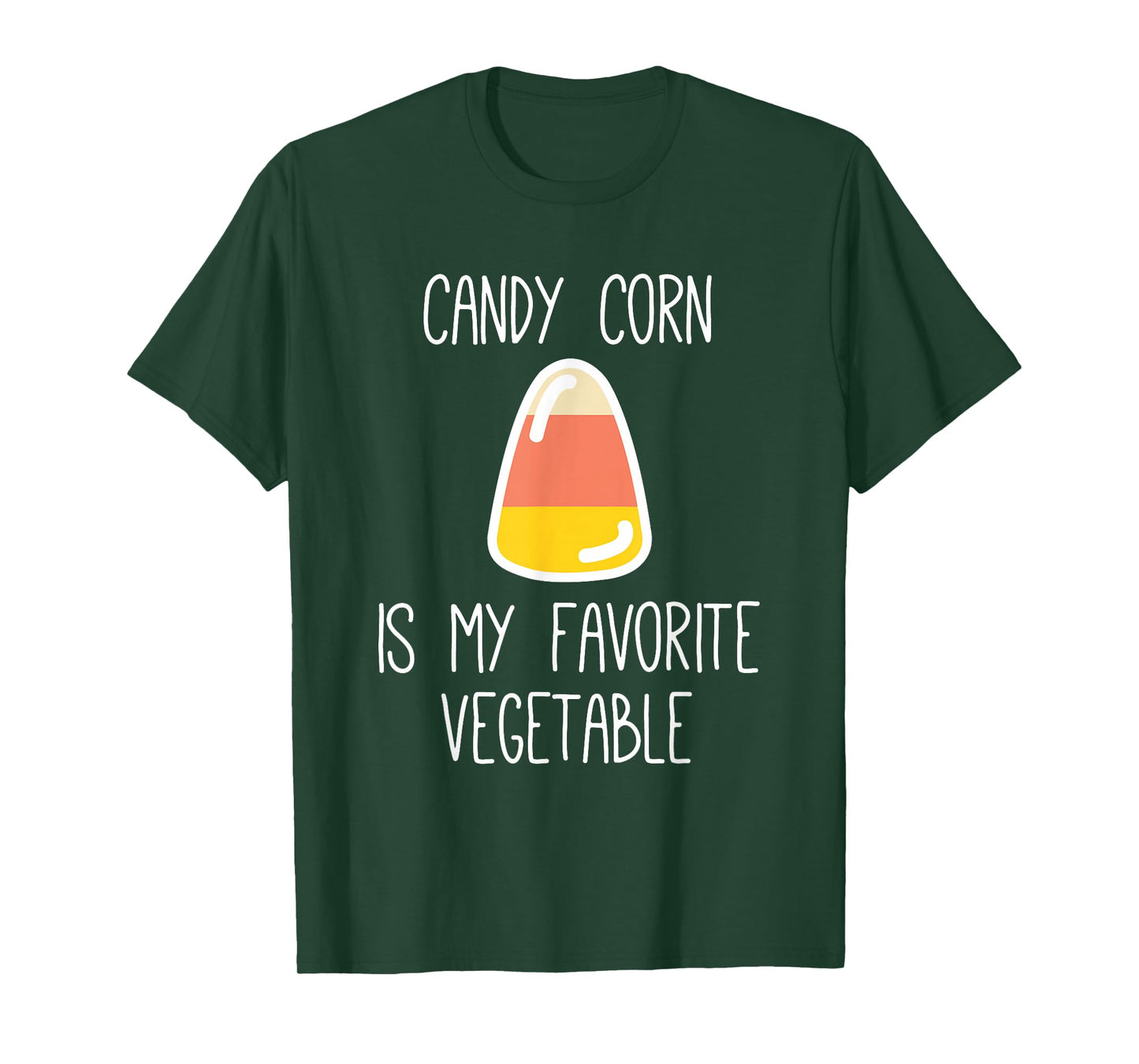 Candy Corn Is My Favorite Vegetable Tee, Sarcastic Halloween T-Shirt
