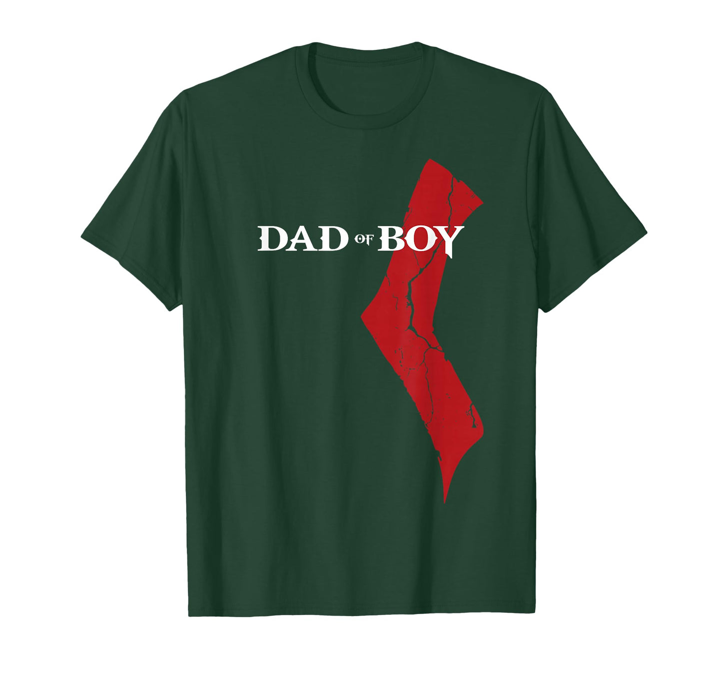 God of Boy - Dad Video Game Tshirt Father's Day Edition T-Shirt