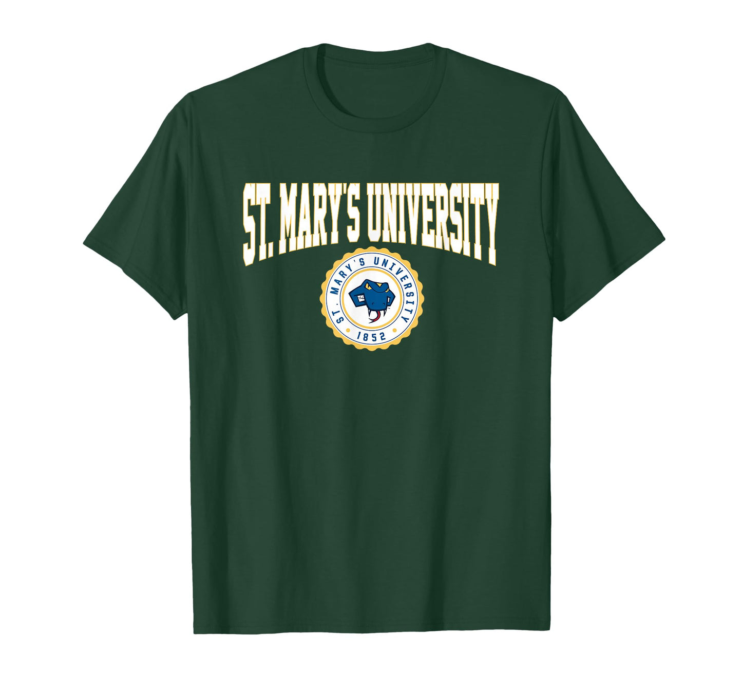 St. Mary's University StMU Rattlers Collegiate Seal T-Shirt