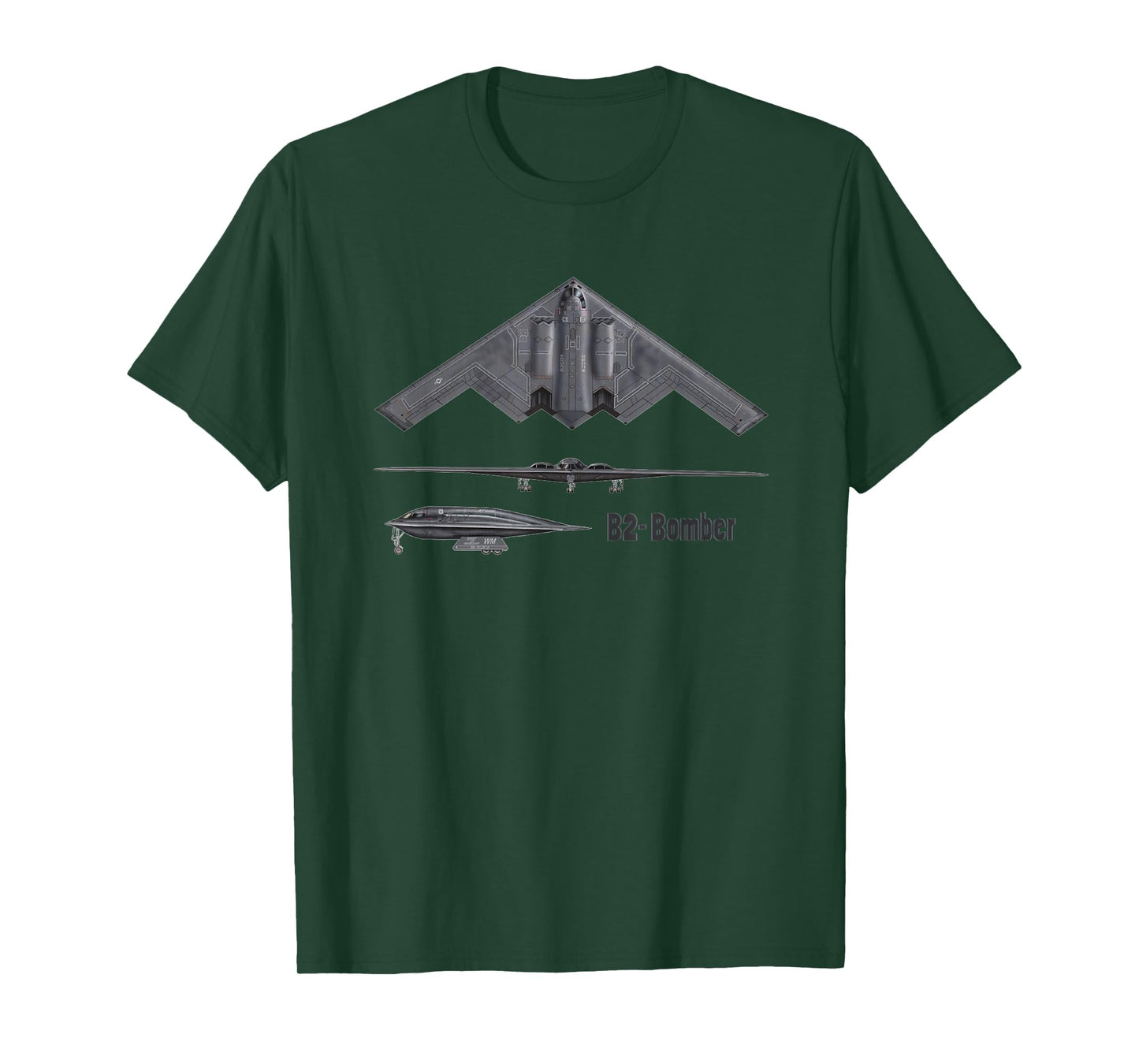 B-2 Stealth Spirit Bomber American Strategic Aircraft AV T-Shirt