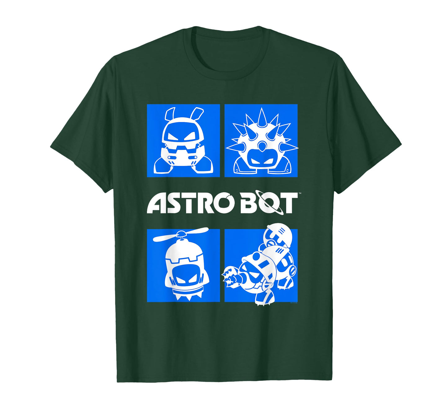 Astro Bot Video Game Enemies PlayStation T-Shirt